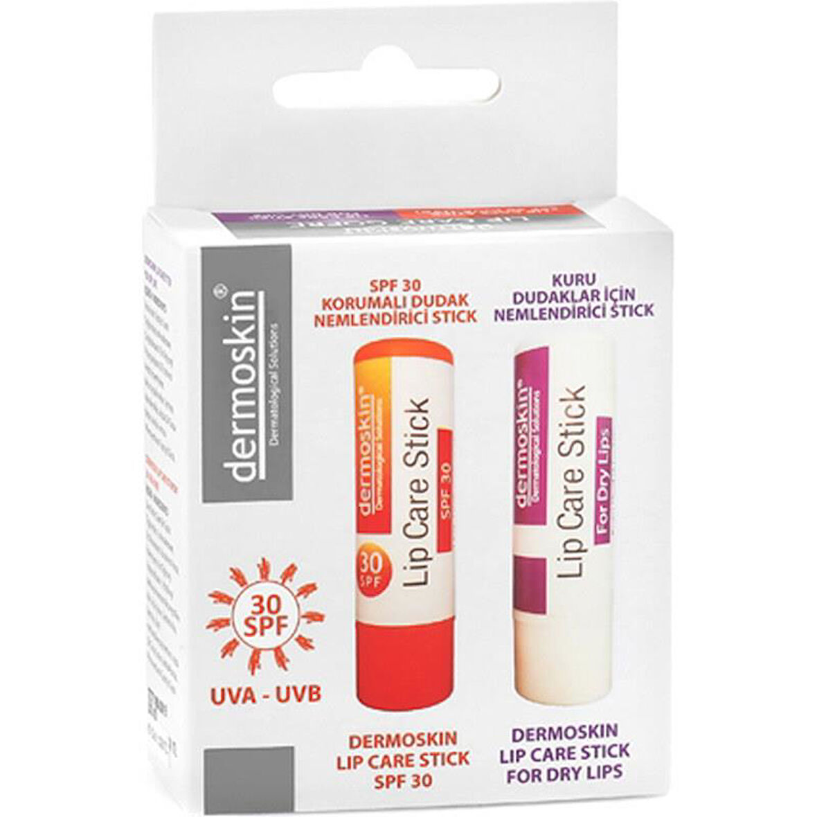 Dermoskin Lip Care Dudak Bakımı 2'li Paket 3,9 g