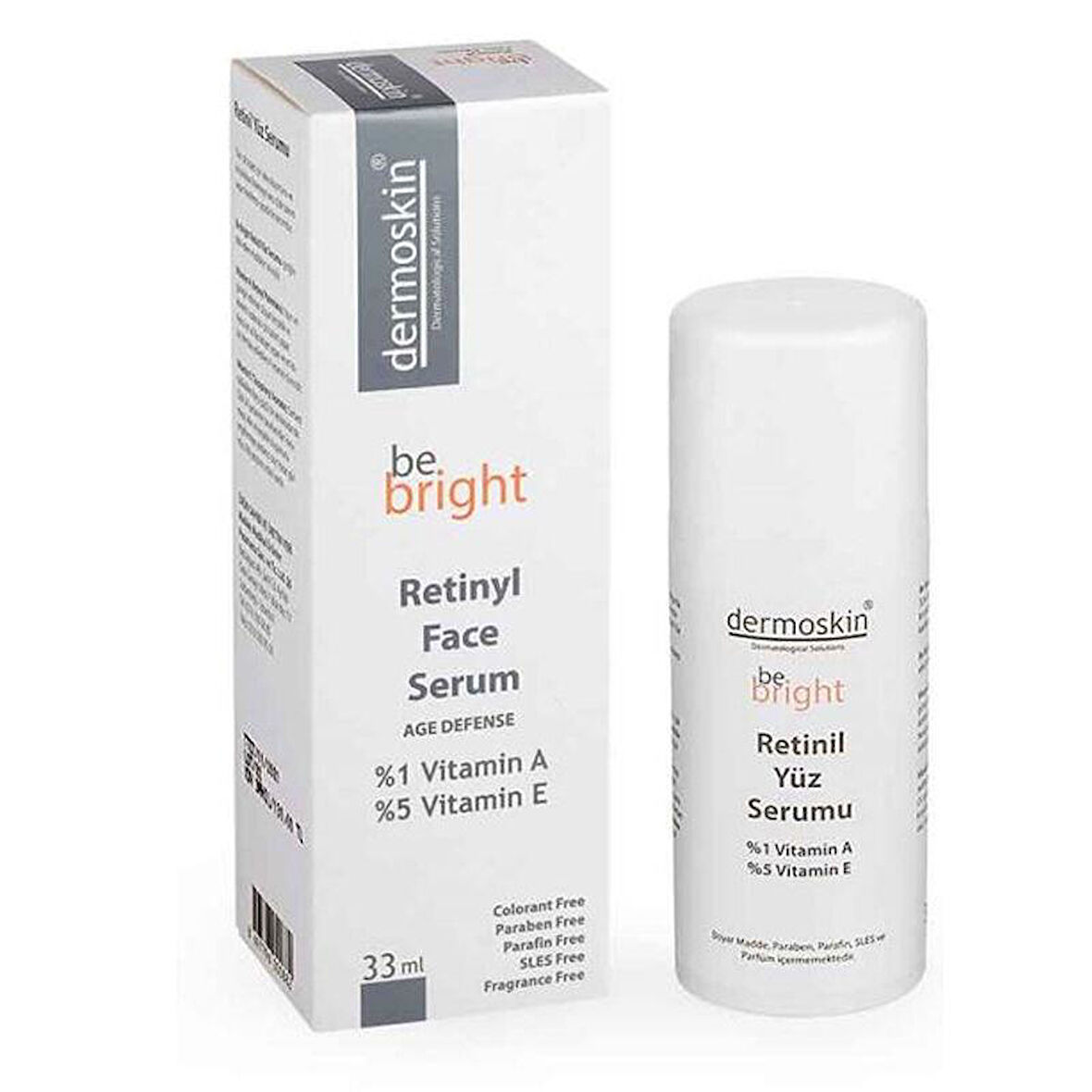 Dermoskin Be Bright Retinil Yüz Serumu 33 ml