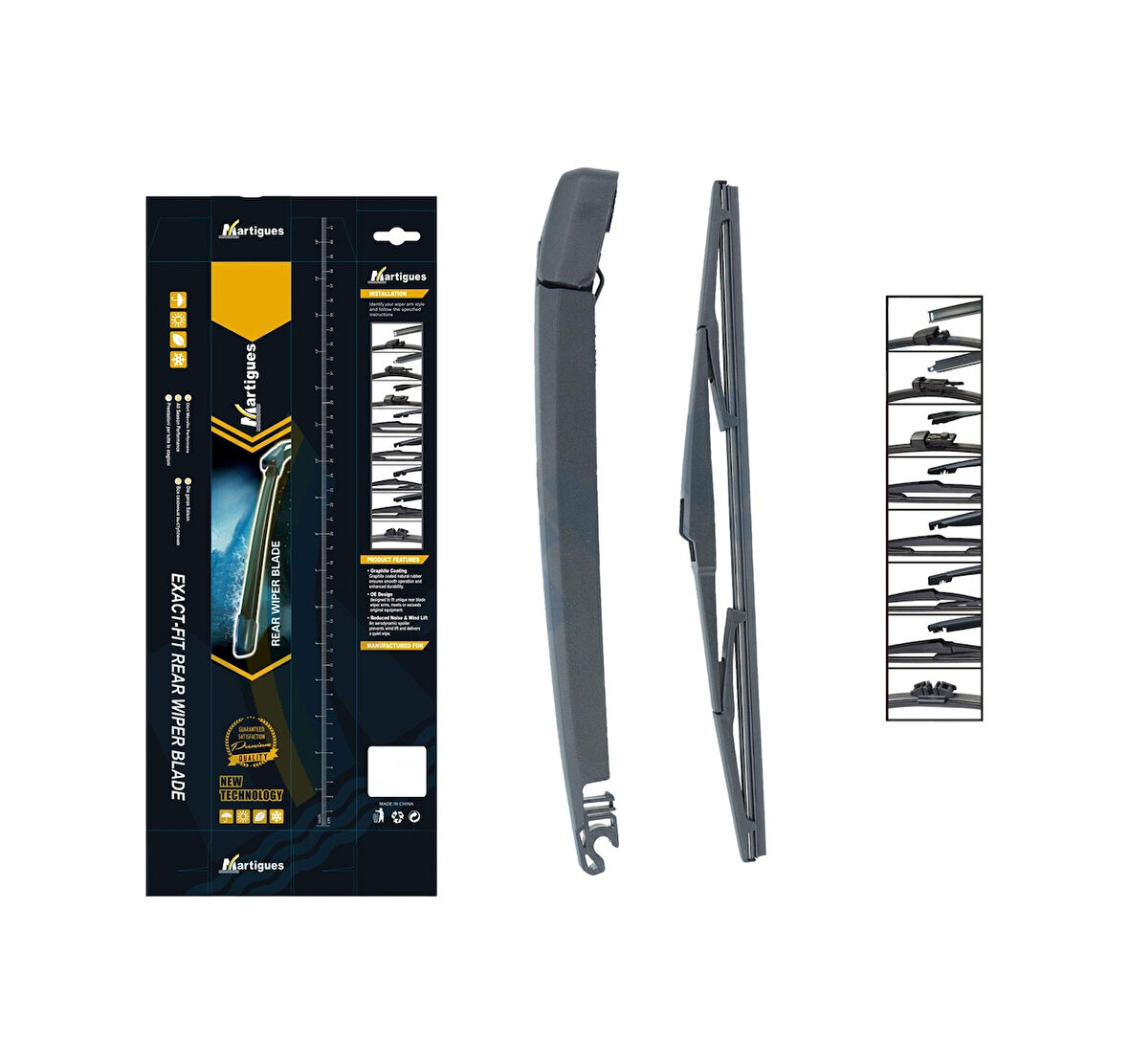 Hyundai Santa Fe 06-12 Uyumlu Arka Silecek 355 mm