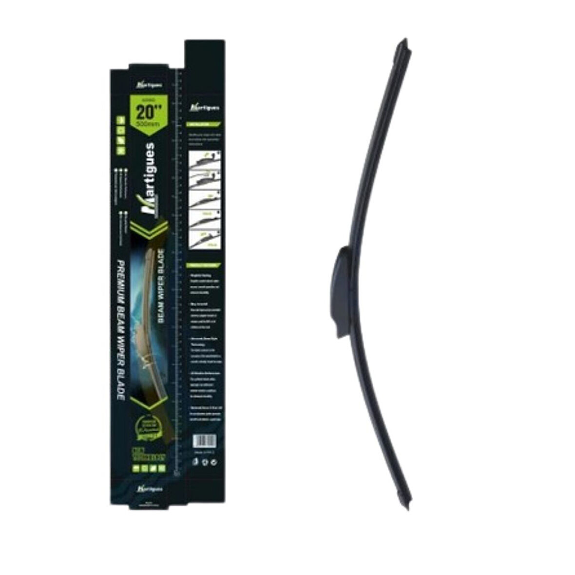 Universal Muz Tipi Silecek Takımı 600 + 500 mm