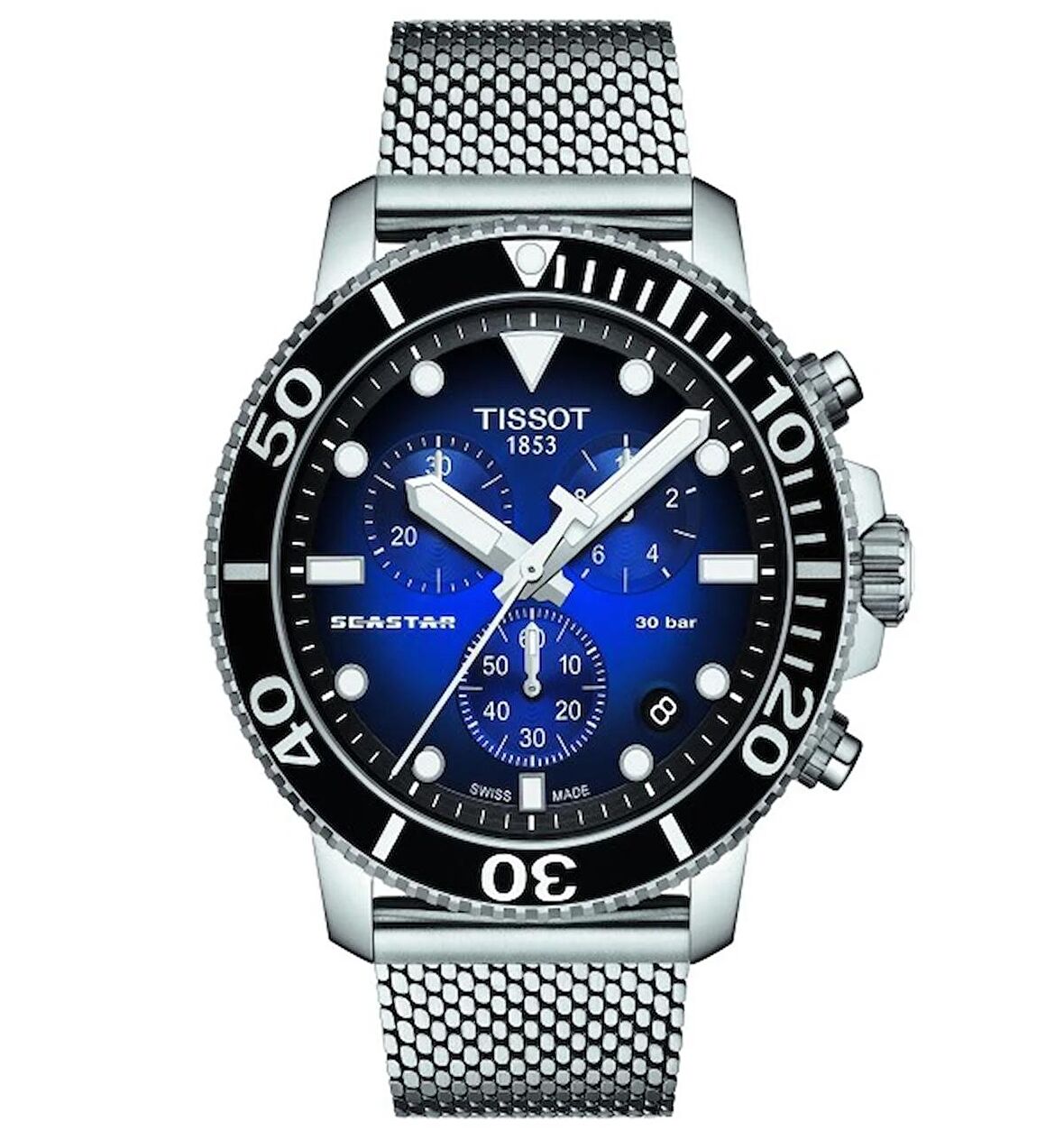  T1204171104102 Tissot Seastar 1000 Chronograph Erkek Kol Saati