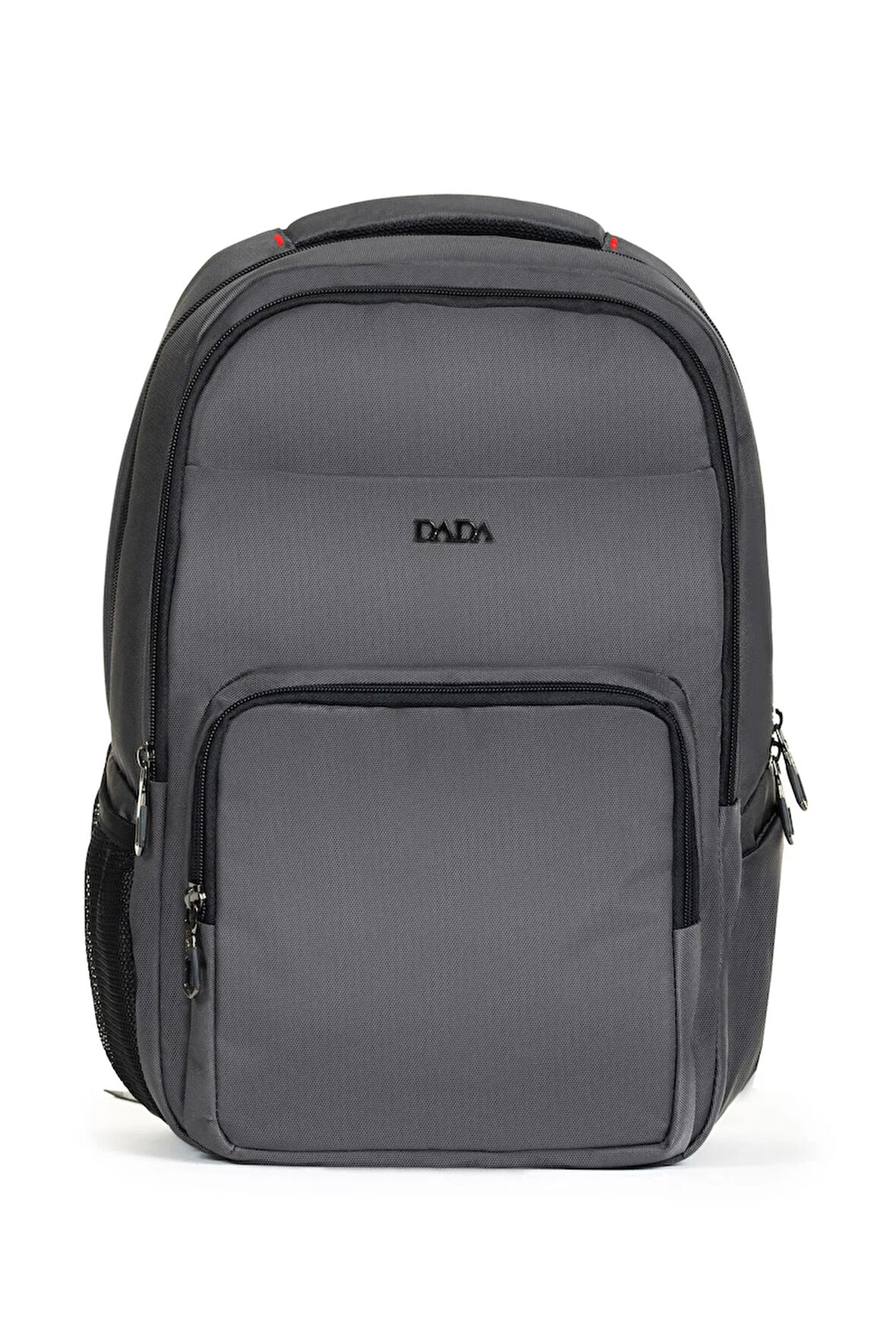Gri Okul Çantası Geniş İç Hacim Yandan Cepli Uzun Ömürlü ve Sağlam Ortaokul Lise Üniversite