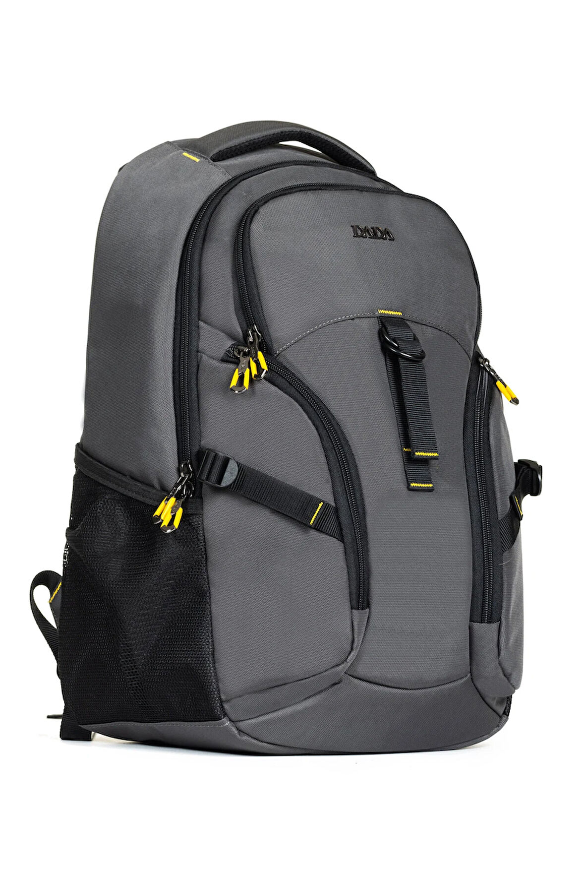 Dada Motorcu Sırt Çantası Gri 14-15,6 inç Laptop ve Tablet Bölmeli Su Geçirmez Kumaş Dada 10
