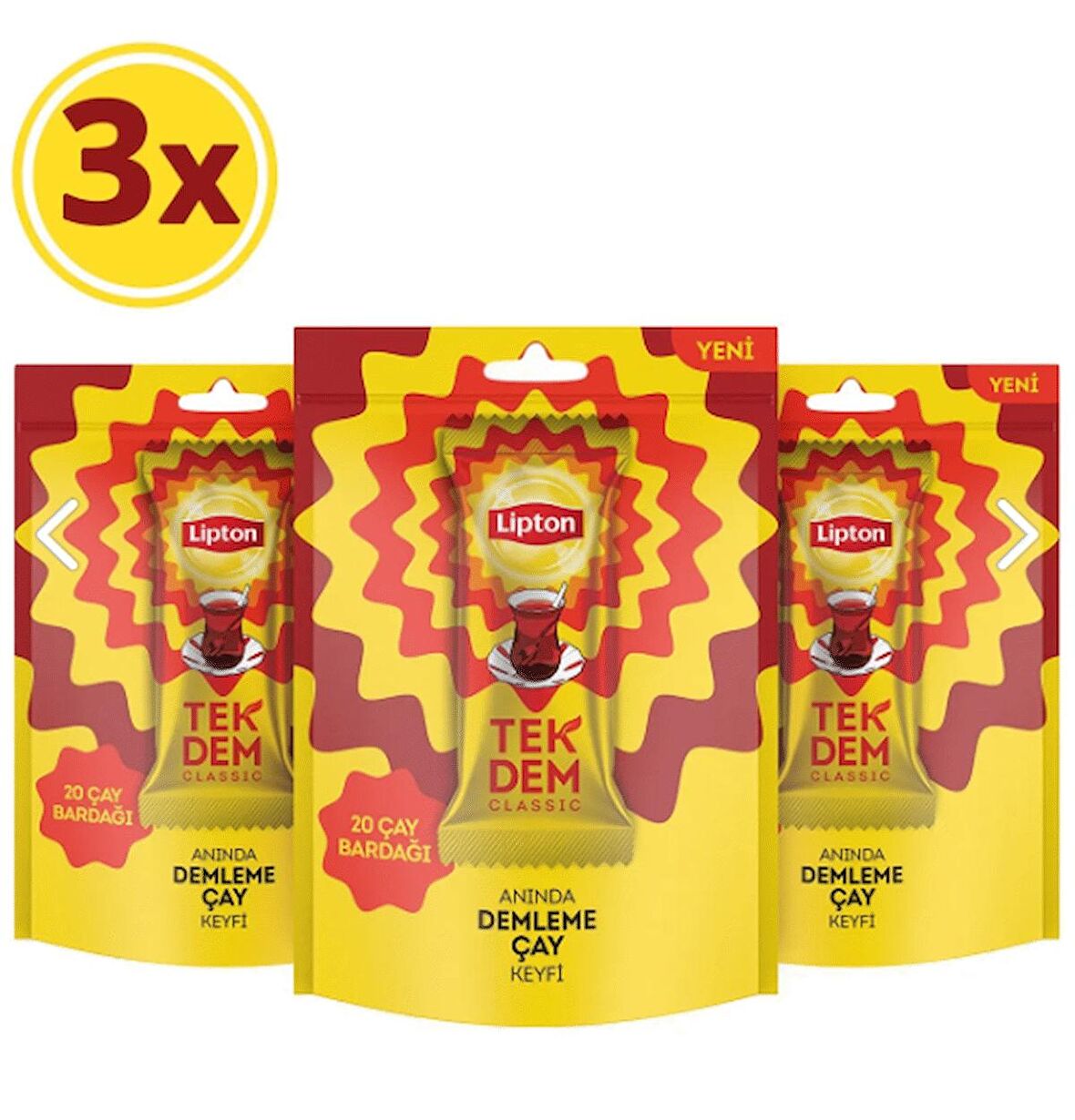 Lipton Anında Çay Tek Dem Klasik 10 Lu Paket X 3