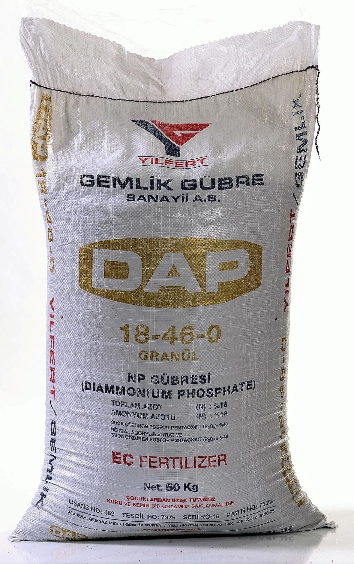 DAP GÜBRE 18-46-0 (1 kg)