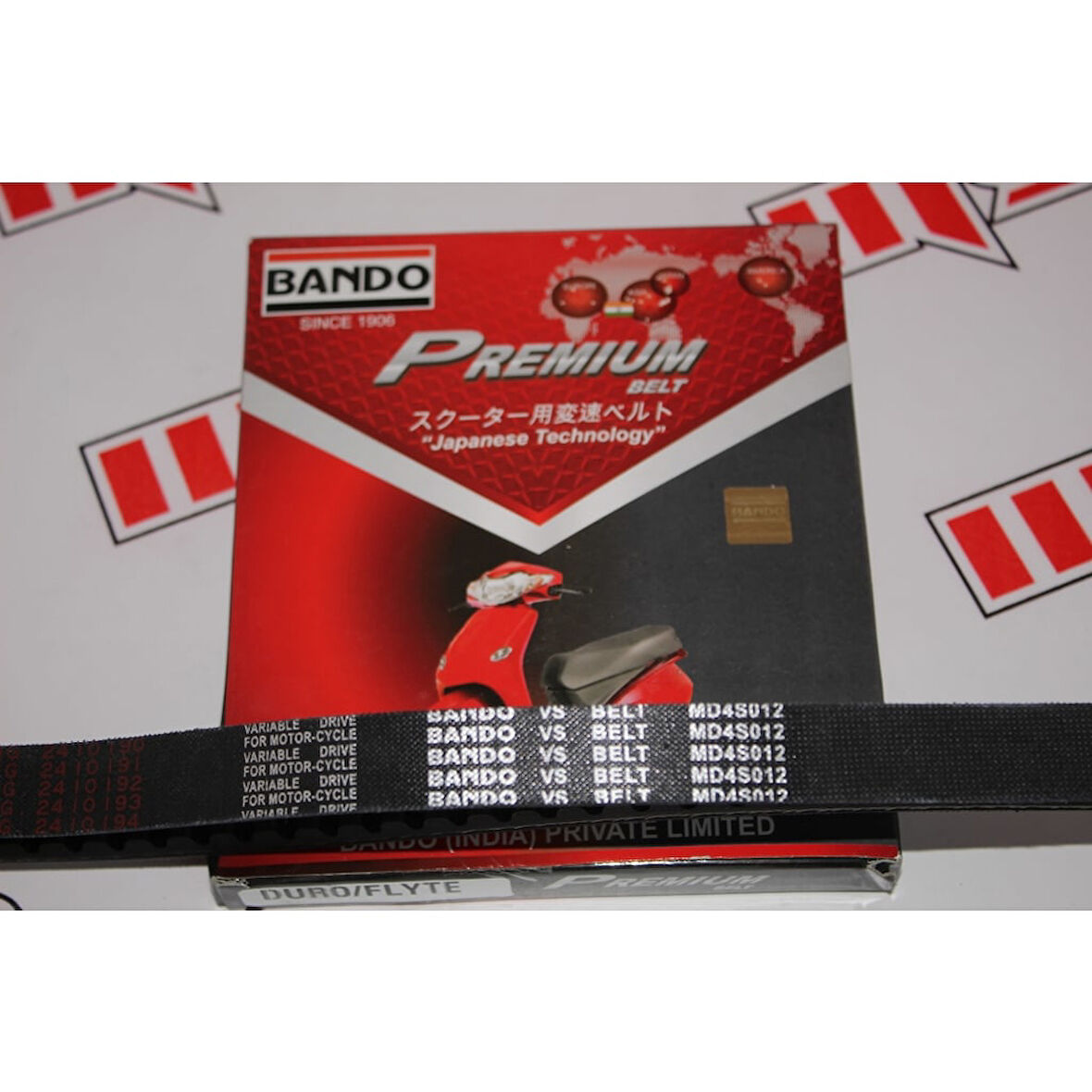 Bando Actıva 125 S Kayış Gri (538812031)