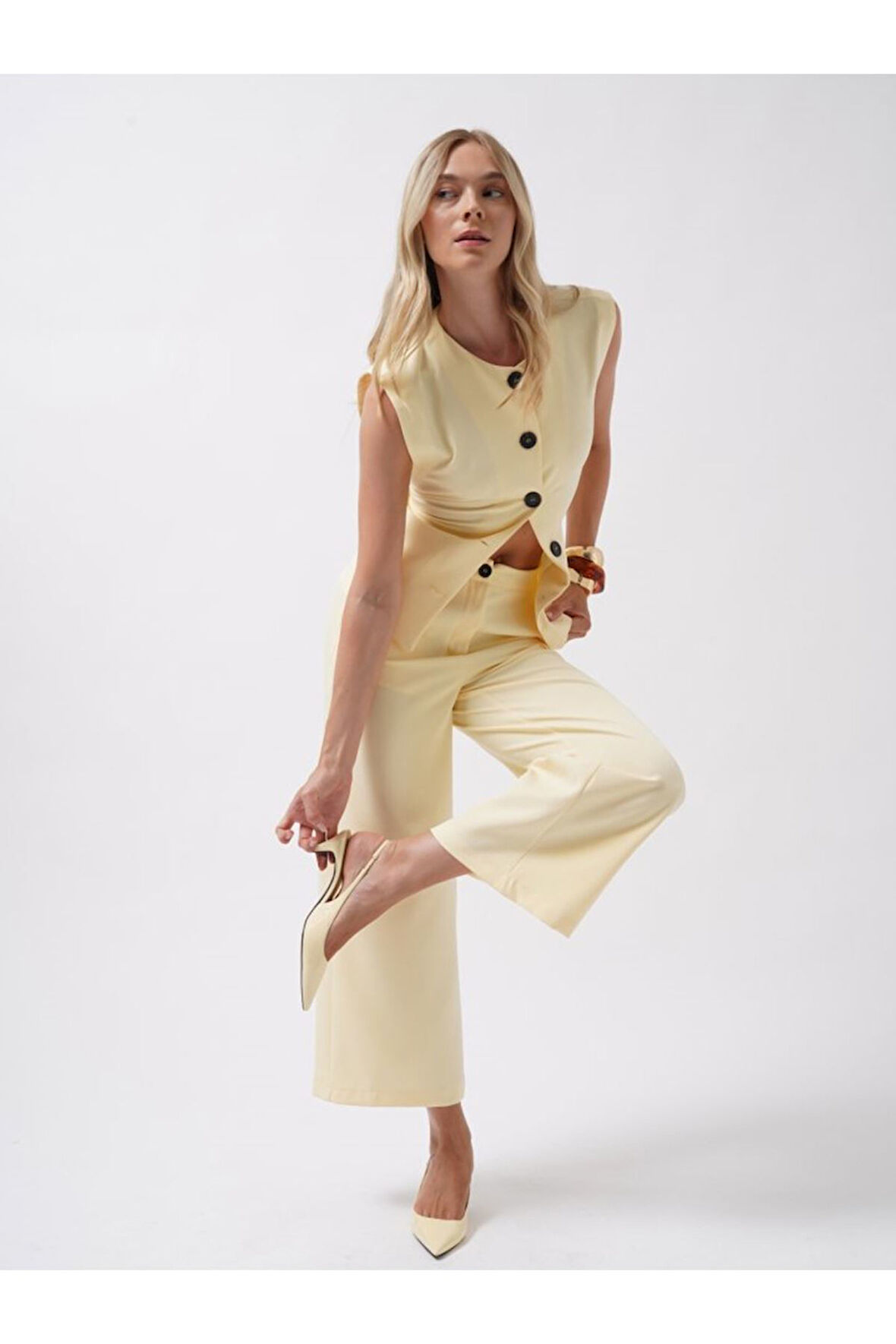 Bol Paça Midi Boy Pantolon