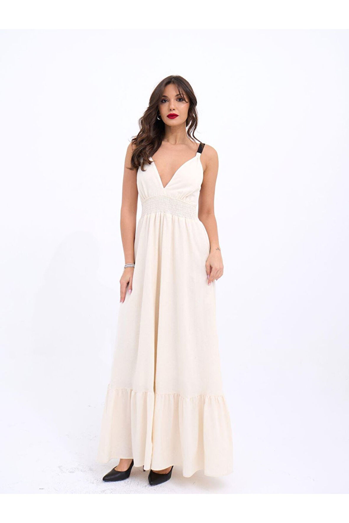 6976 ELBİSE-BEJ