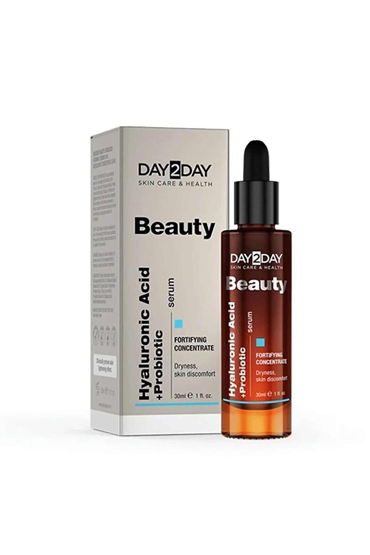 DAY2DAY Beauty Hyaluronic Acid+postbiotic Serum 30 Ml