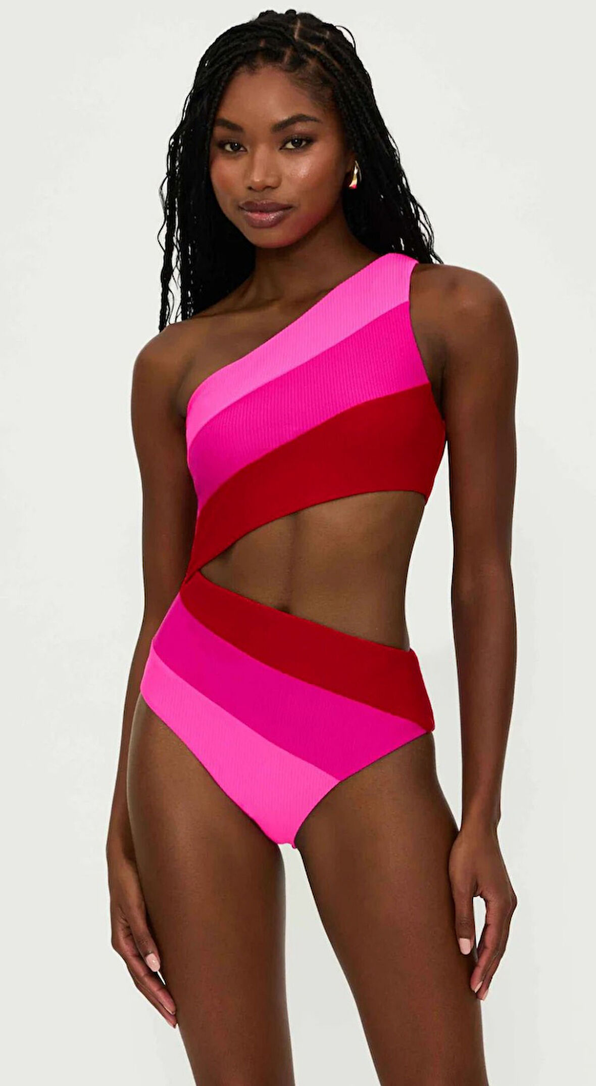 TEK OMUZLU ASİMETRİK MAYO DB20020M