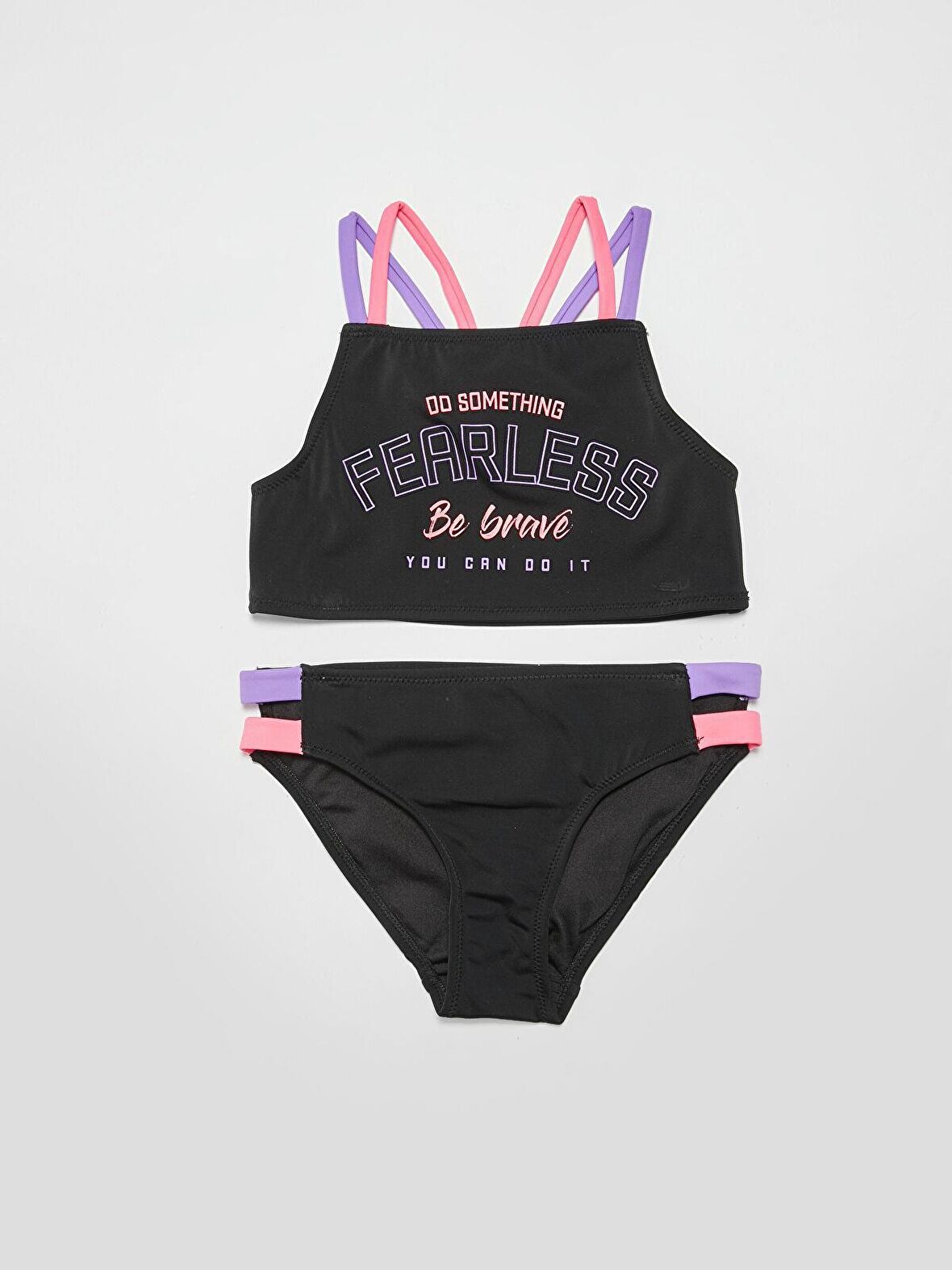 Siyah Kız çocuk bikini takım DB200715BT