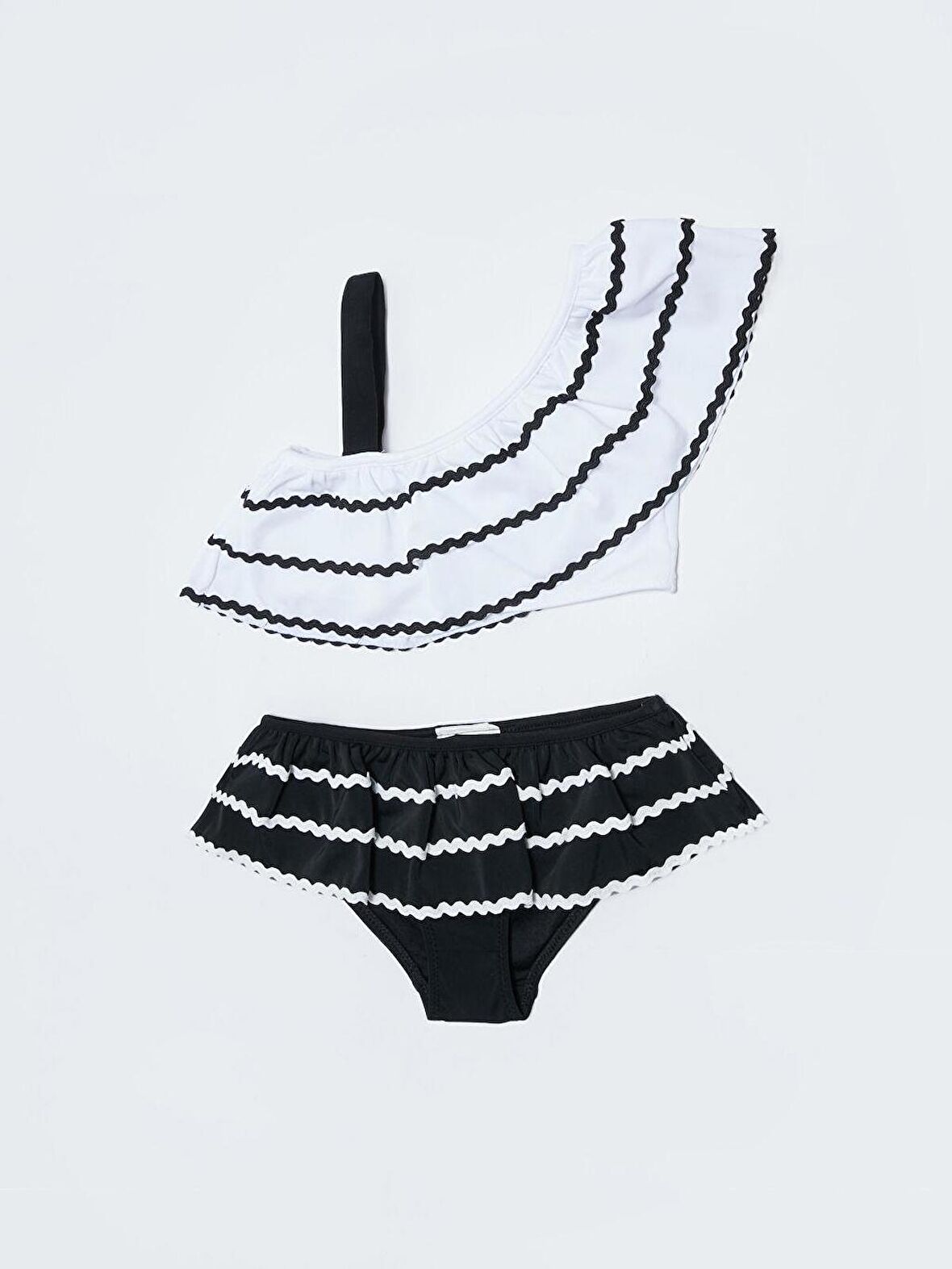 Sutaşı detaylı kız çocuk bikini takım