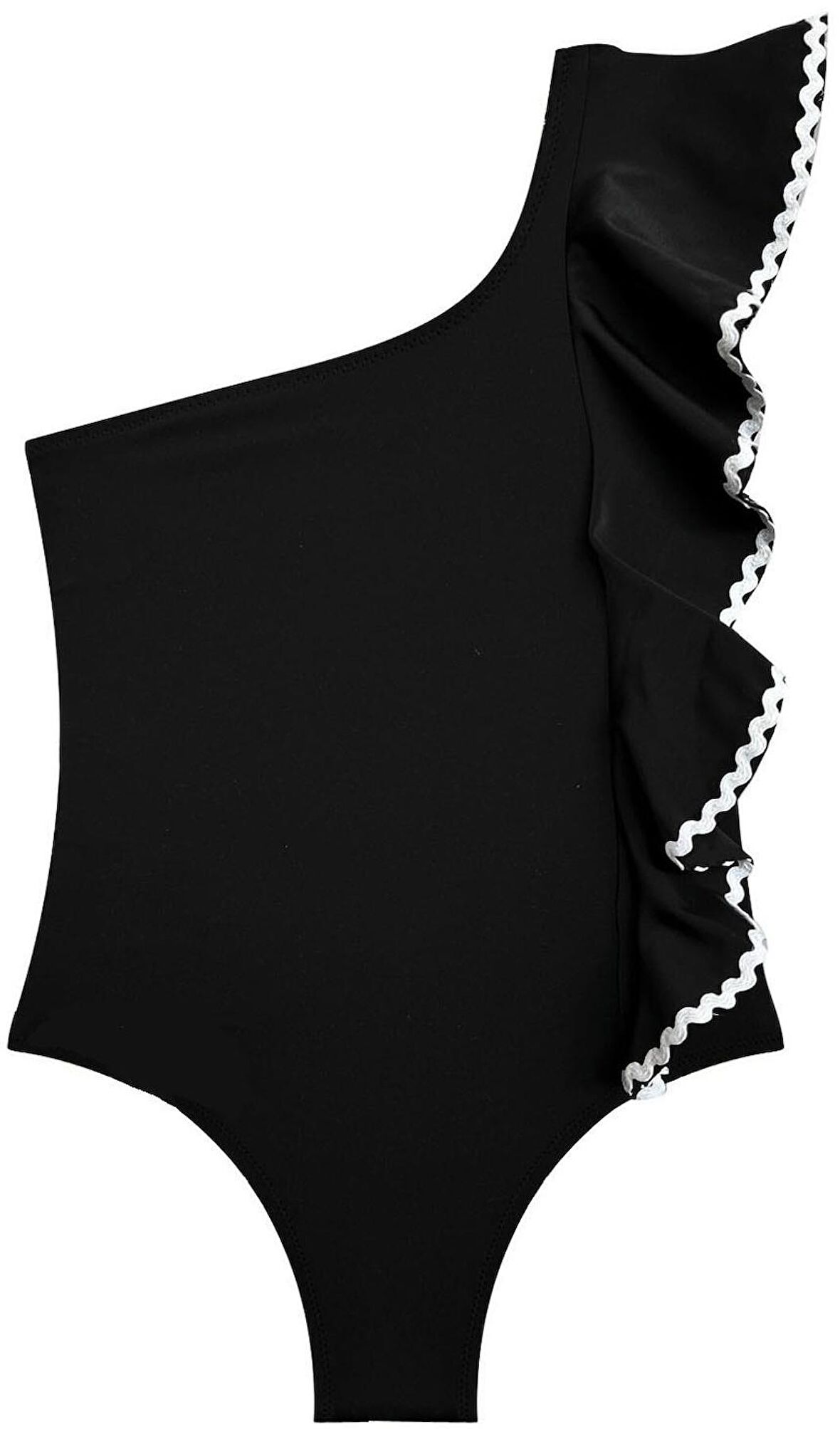 Sutaşı detaylı kız çocuk mayo DB200740CM