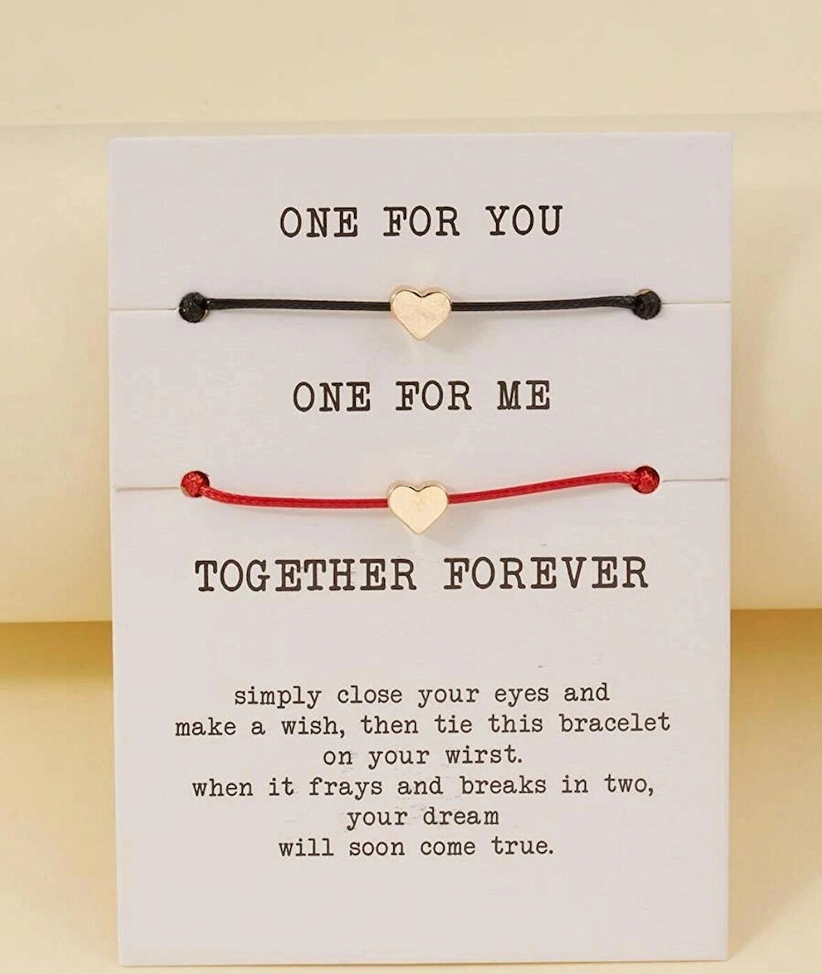  2li Çift Bilekliği Kalpli Sevgili Arkadaşlık Bilekliği