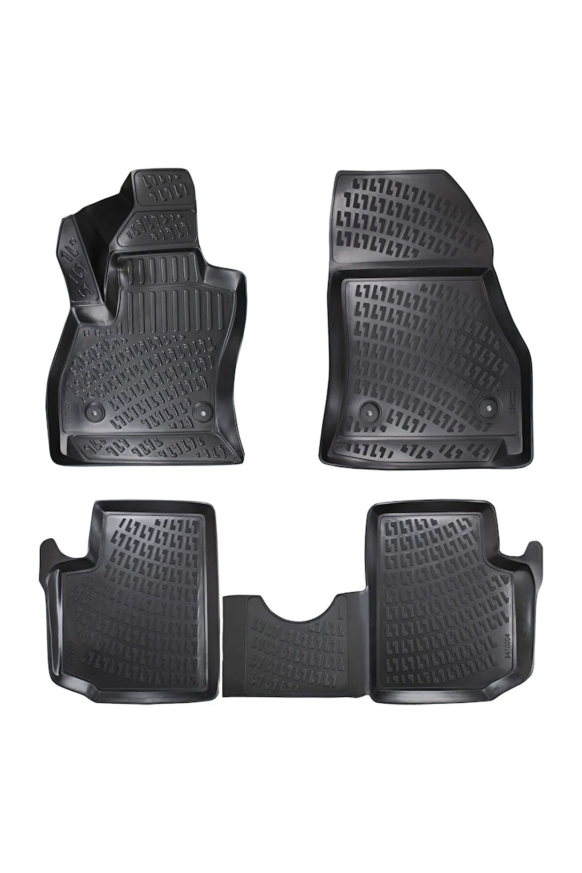 Fiat 500 L 2015 Araca Özel Tasarım 3D Havuzlu Paspas