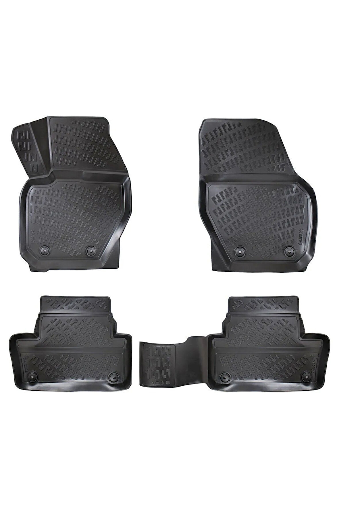 Volvo V60 2013 Araca Özel Tasarım 3D Havuzlu Paspas