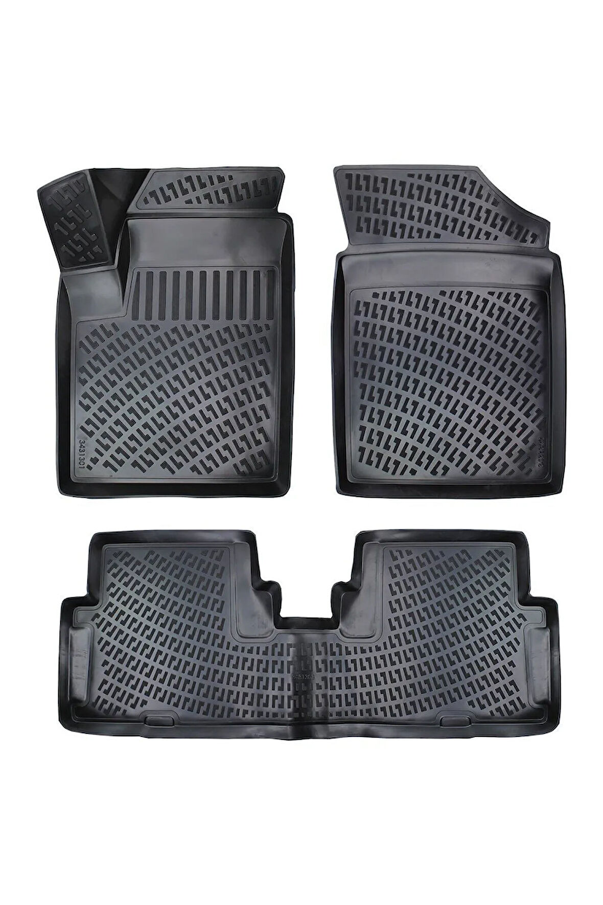 Citroen Berlingo 1999 Araca Özel Tasarım 3D Havuzlu Paspas