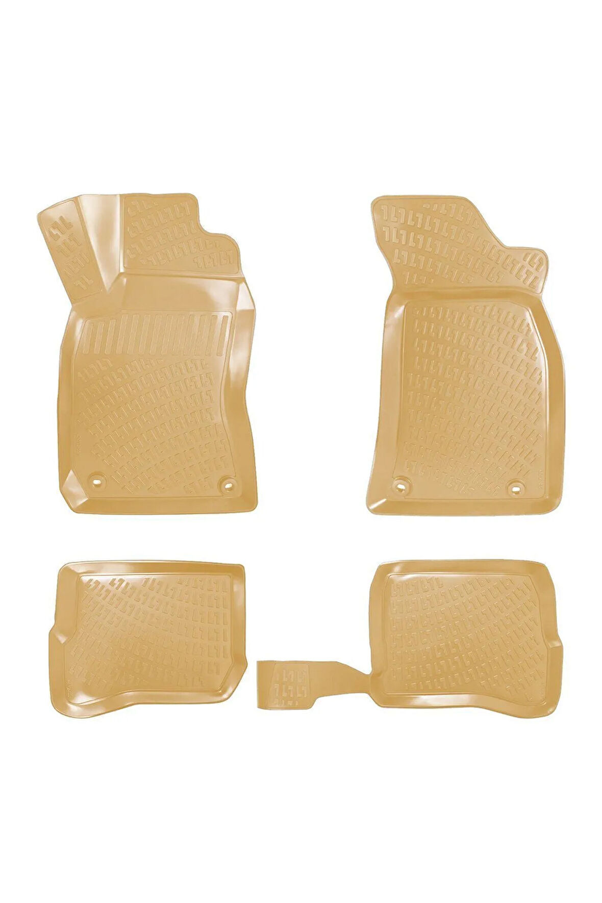 Skoda Super B 2001 Araca Özel Tasarım 3D Havuzlu Bej Paspas