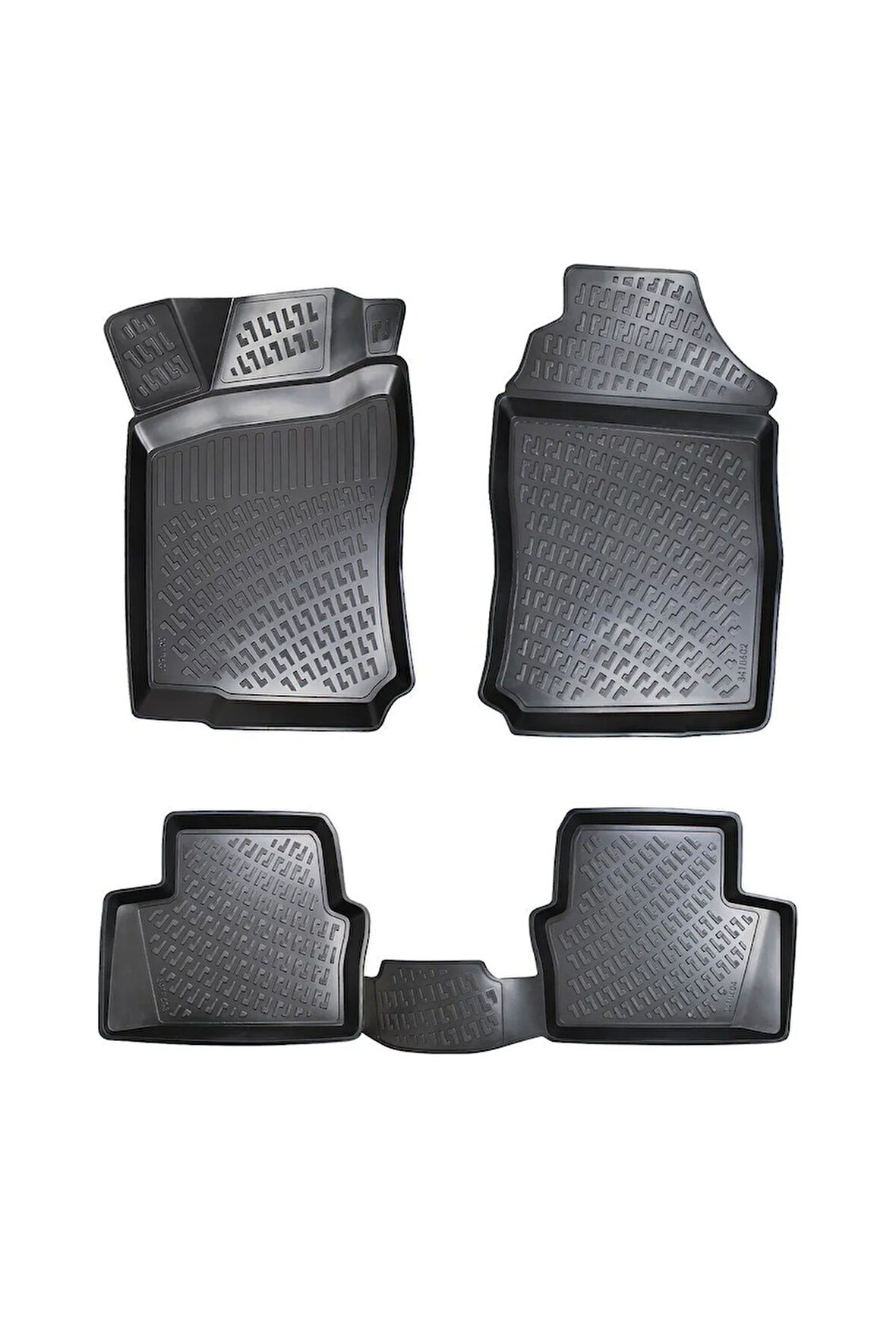 Opel Vectra A 1989 Araca Özel Tasarım 3D Havuzlu Paspas