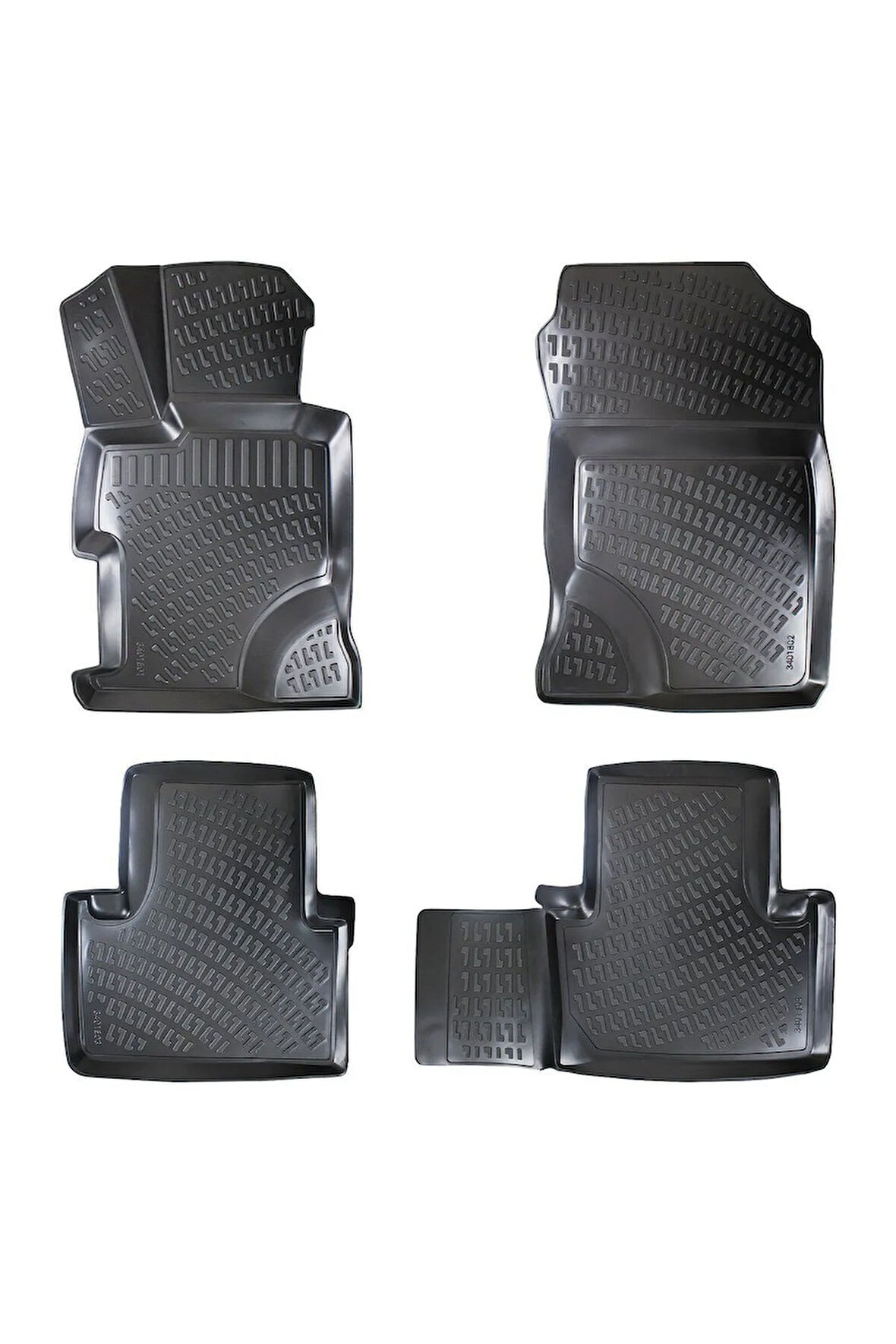 Honda Civic SEDAN 2012 yeni kasa Araca Özel Tasarım 3D Havuzlu Paspas