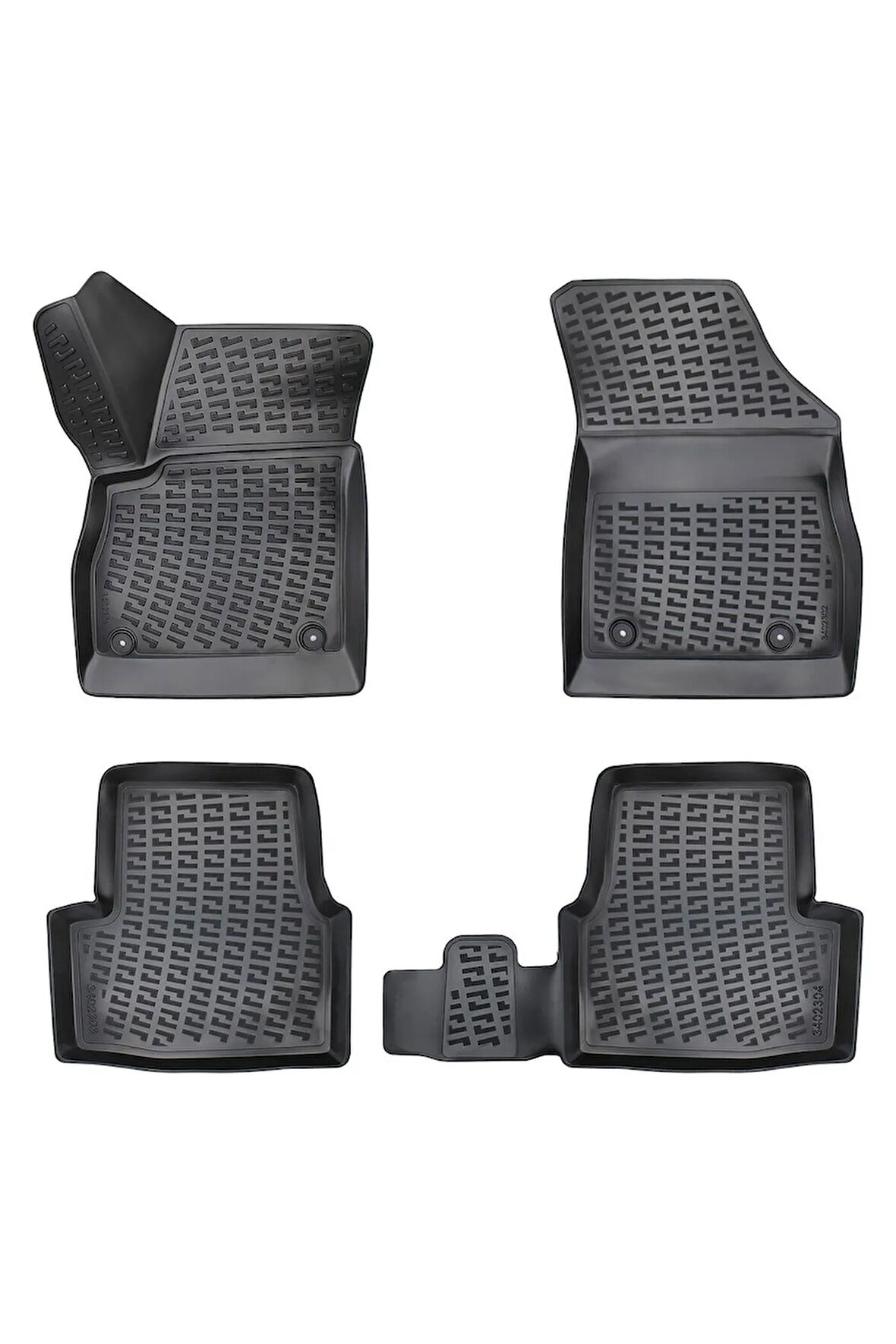 Opel Astra K 2018 Araca Özel Tasarım 3D Havuzlu Paspas