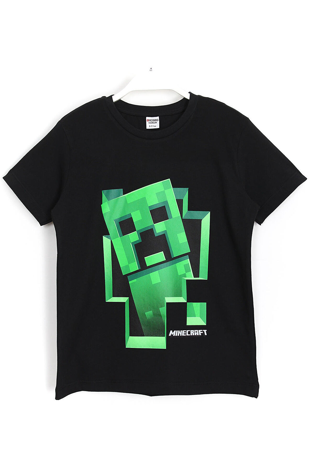 Minecraft Creeper Baskılı Erkek Çocuk Tişört