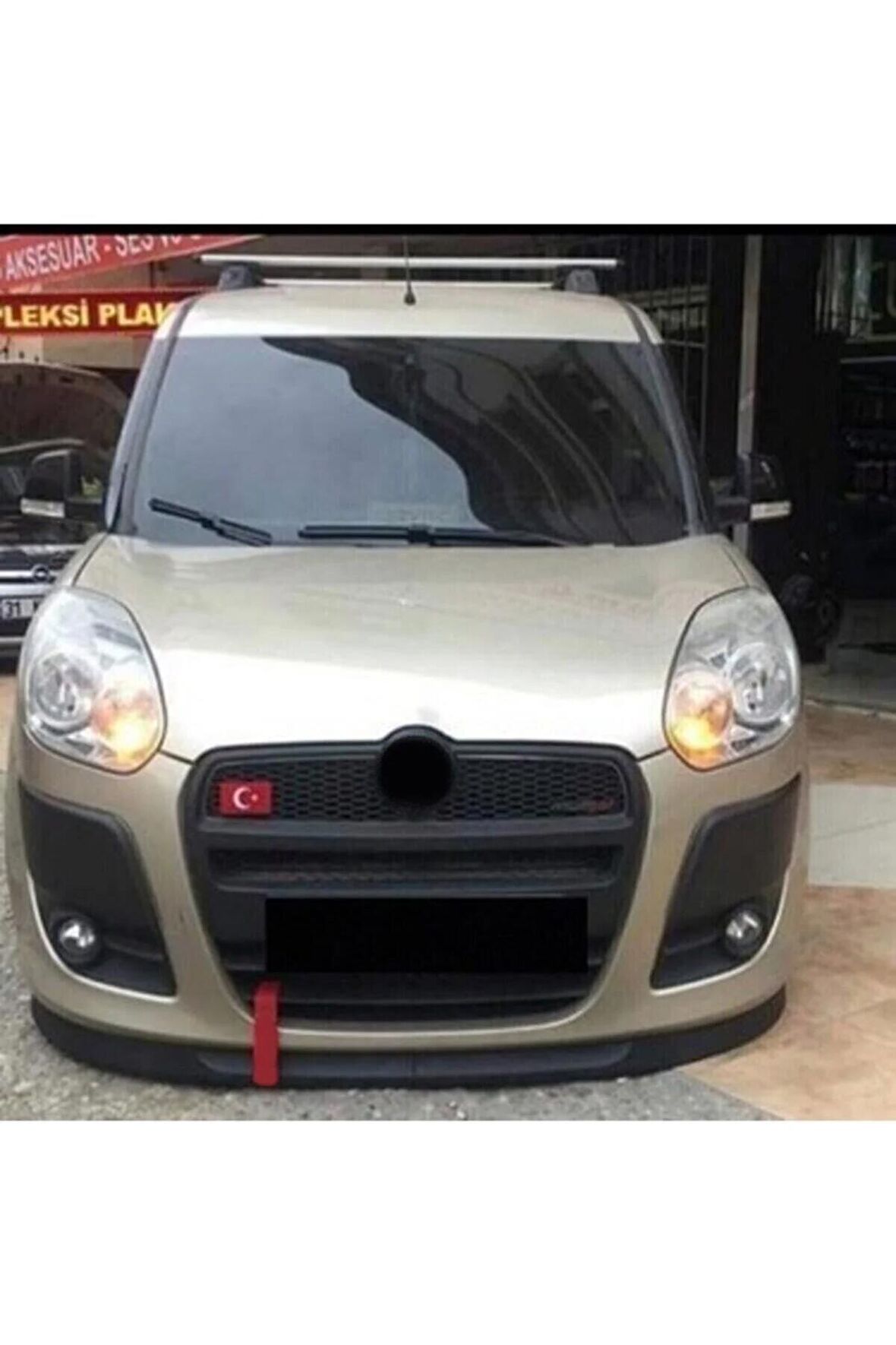 Fiat Doblo 3 Uyumlu Astra H Lip 2 Parça Ön Tampon Eki 1. Sınıf Kaliteli