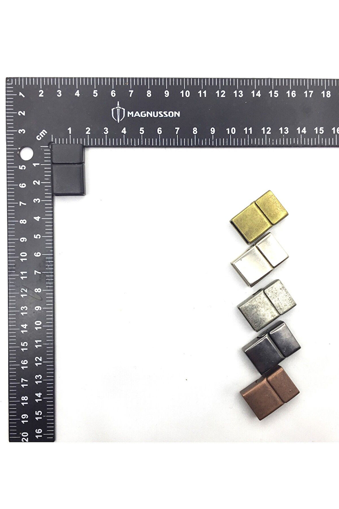 5x15 MM DERİ BİLEKLİK KİLİTİ MIKNATISLI KİLİT (40 ADET)