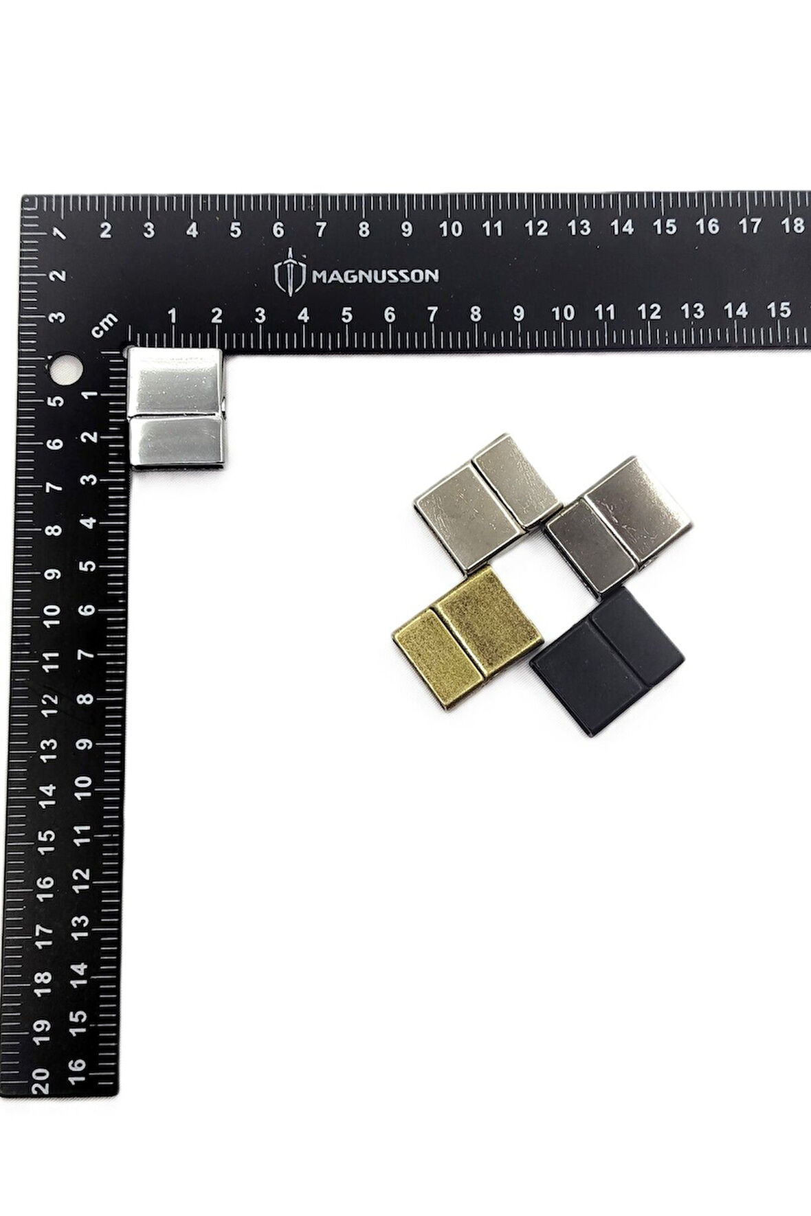 5x20 MM DERİ BİLEKLİK KİLİTİ MIKNATISLI KİLİT (10 ADET)