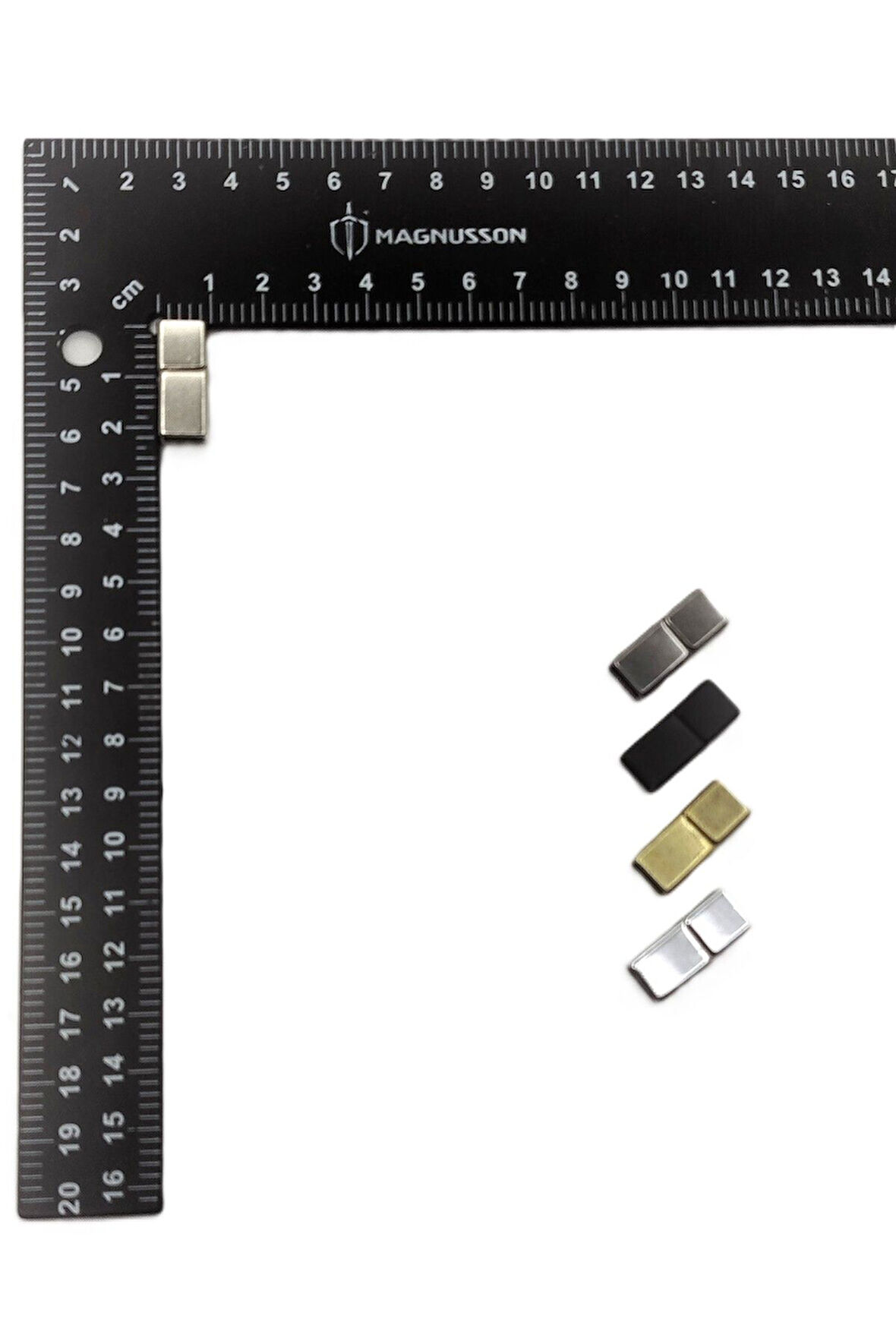 4x8 MM DERİ BİLEKLİK KİLİTİ MIKNATISLI KİLİT  (10 ADET)