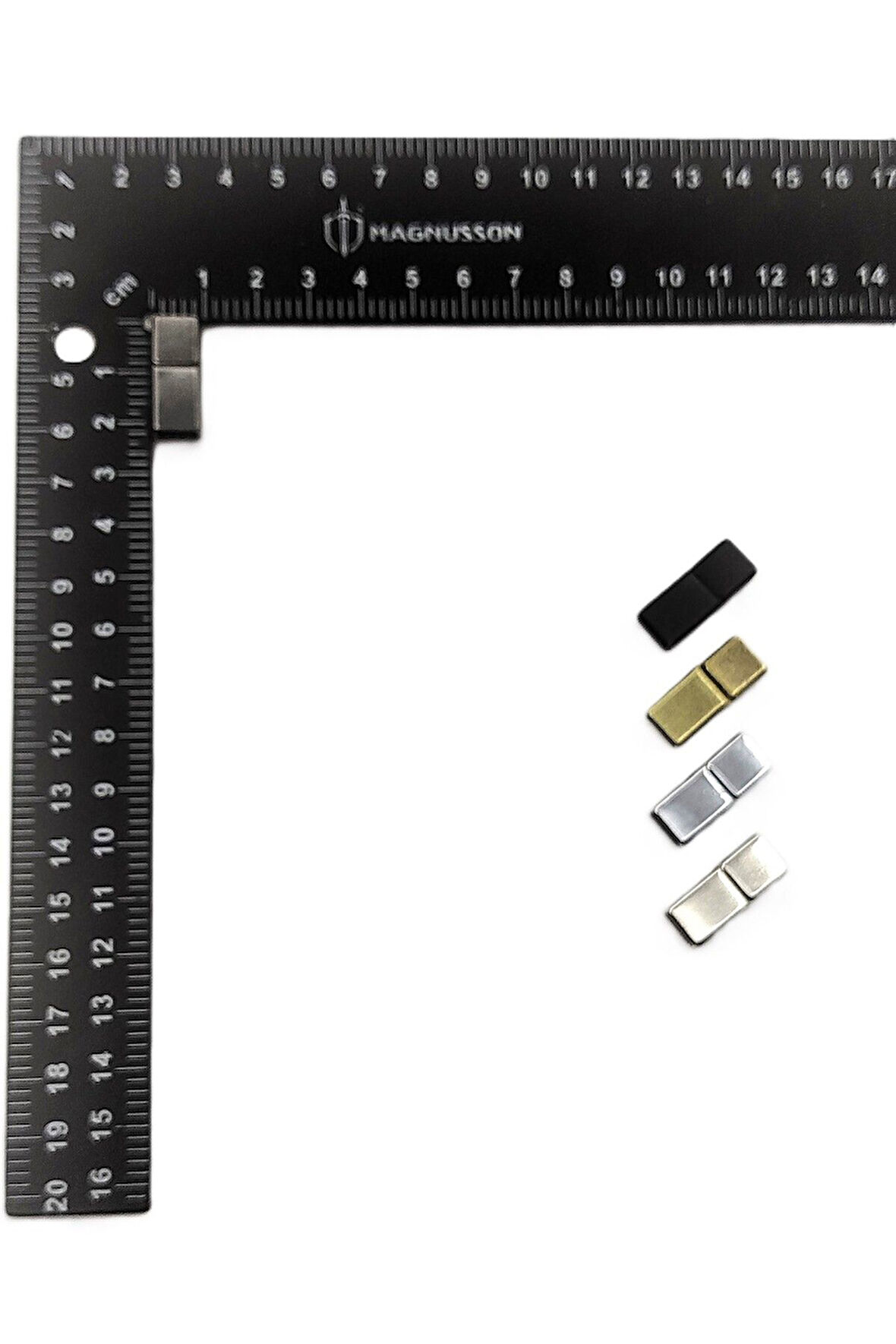 4x8 MM DERİ BİLEKLİK KİLİTİ MIKNATISLI KİLİT  (20 ADET)