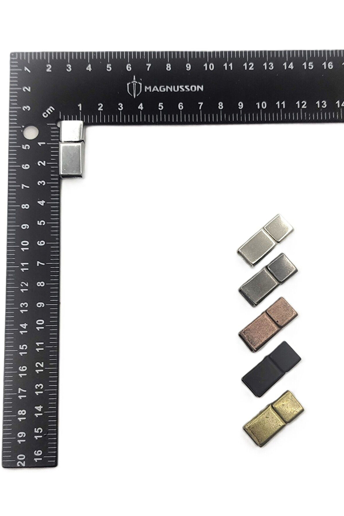 5x10 MM DERİ BİLEKLİK KİLİTİ MIKNATISLI KİLİT (20 ADET)