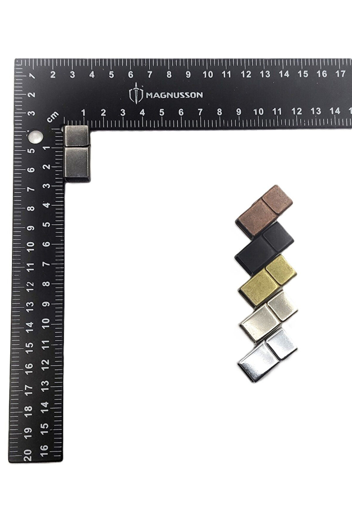 6x12 MM DERİ BİLEKLİK KİLİTİ MIKNATISLI KİLİT (5 ADET)