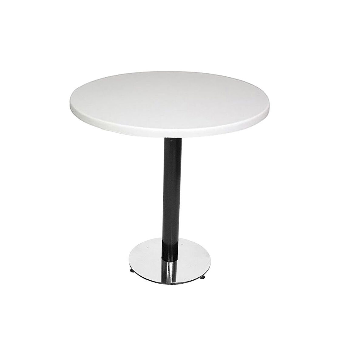 Karanfil Werzalit Yuvarlak Masa 90cm - Beyaz
