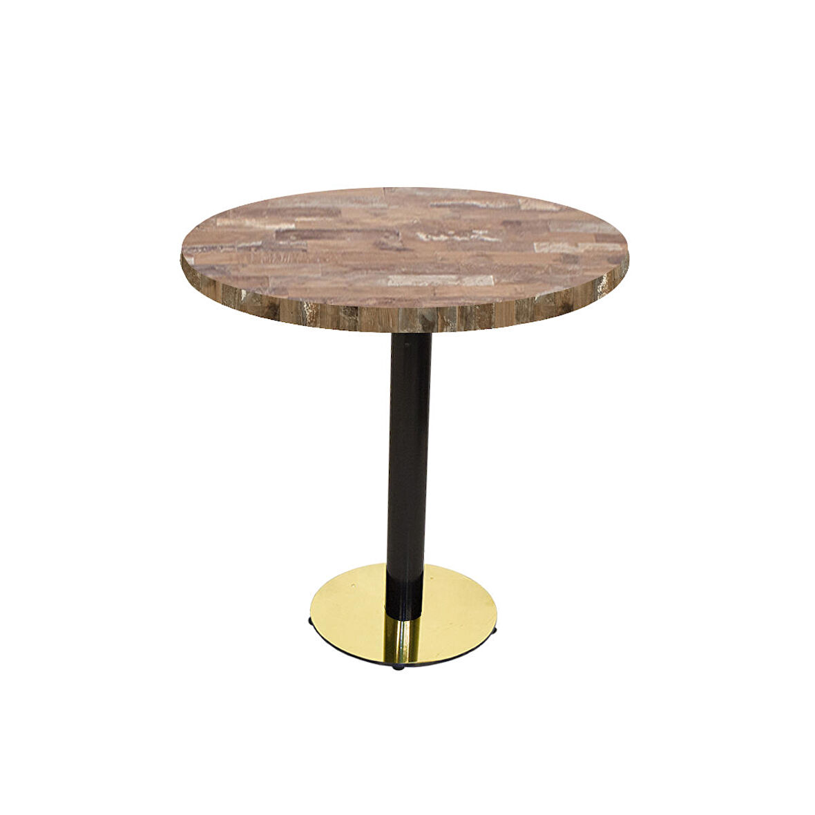 Karanfil Laminat Gold Yuvarlak Masa Q60 - Maracibo