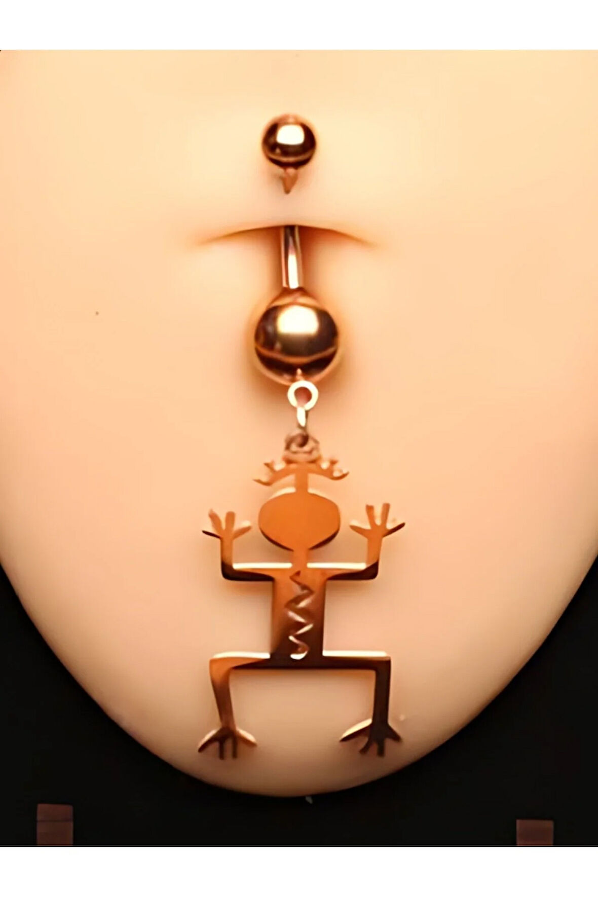 İnka adam rose göbek piercing