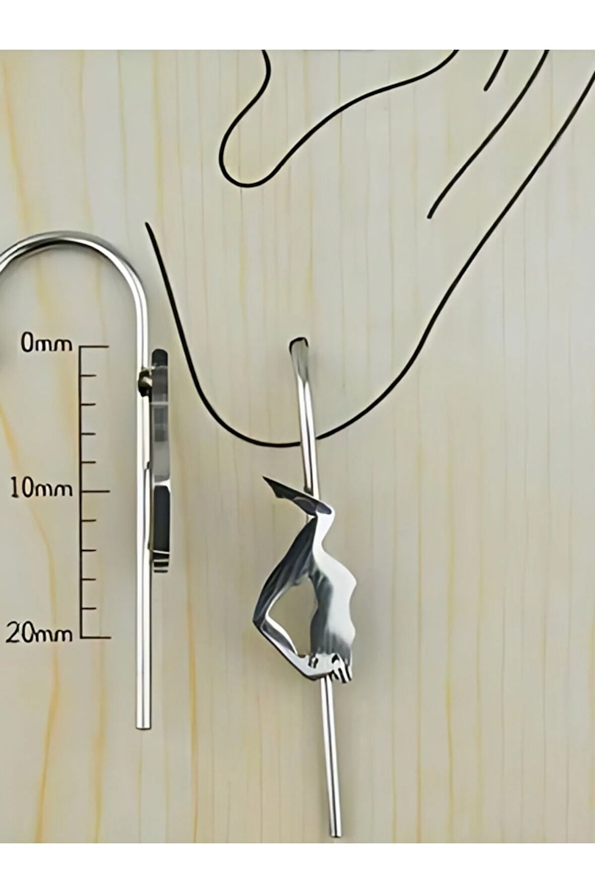 Direk Dansı Çelik Halka Piercing