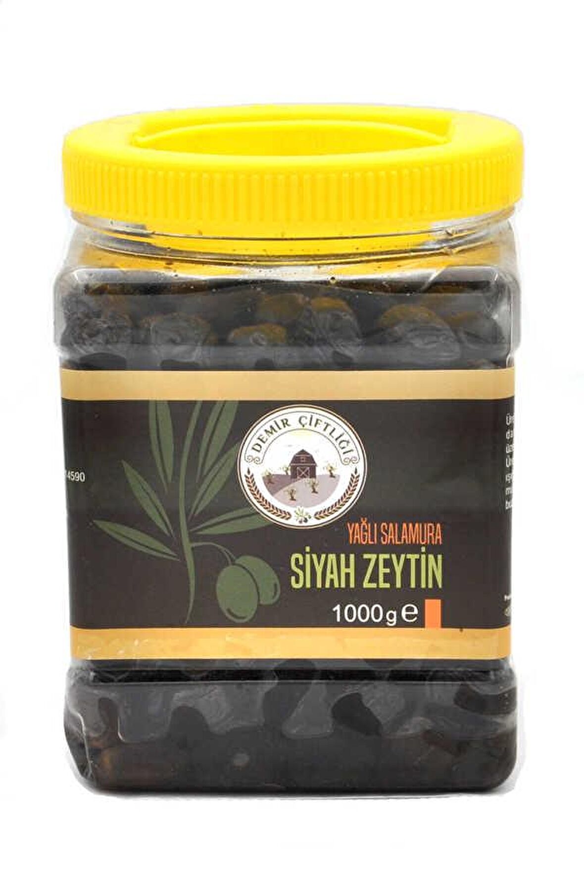 Gemlik Yağlı Sele Siyah Zeytin (261-290 Kalibre - M) 1 KG