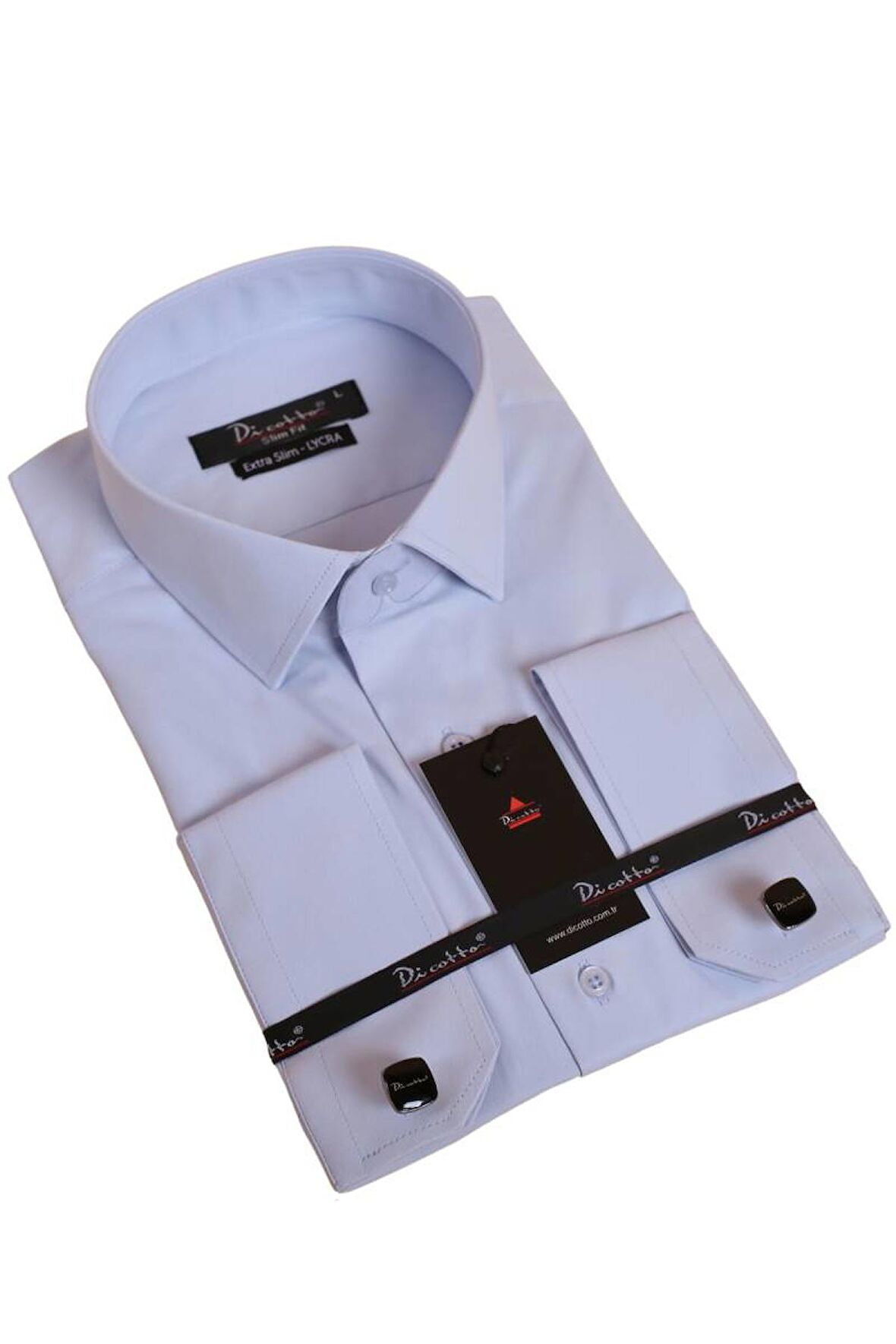 Mavi Ekstra Dar Kesim Likralı Esnek Micro Kumaş Kol Düğmeli Slim Fit Erkek Gömlek - 195-4