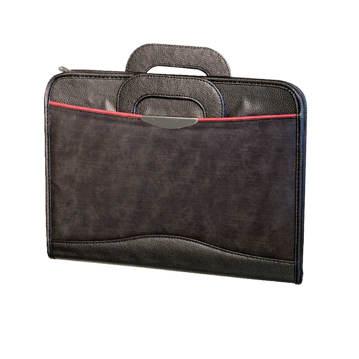 Executive Siyah Suni Deri Evrak Çantası (36,5x27cm): Hesaplı Makineli