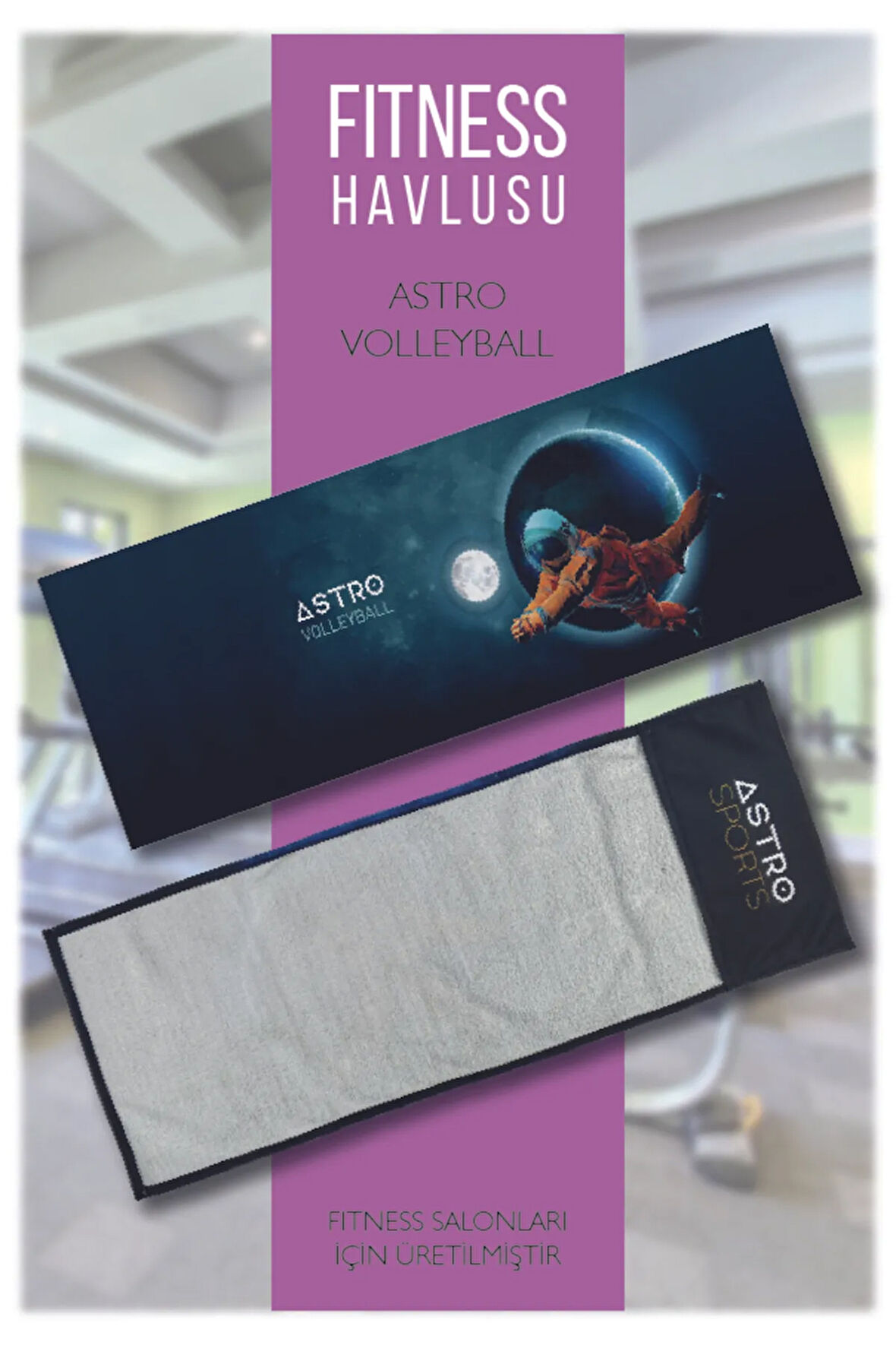 Fitness Havlusu, Spor Havlusu, Astro Havlu Serisi