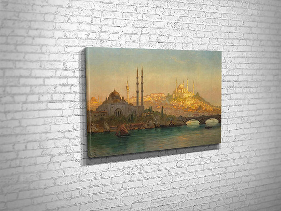 DCCA1012 - Süleymaniye Camii / Ernst Karl Eugen Kanvas Tablo