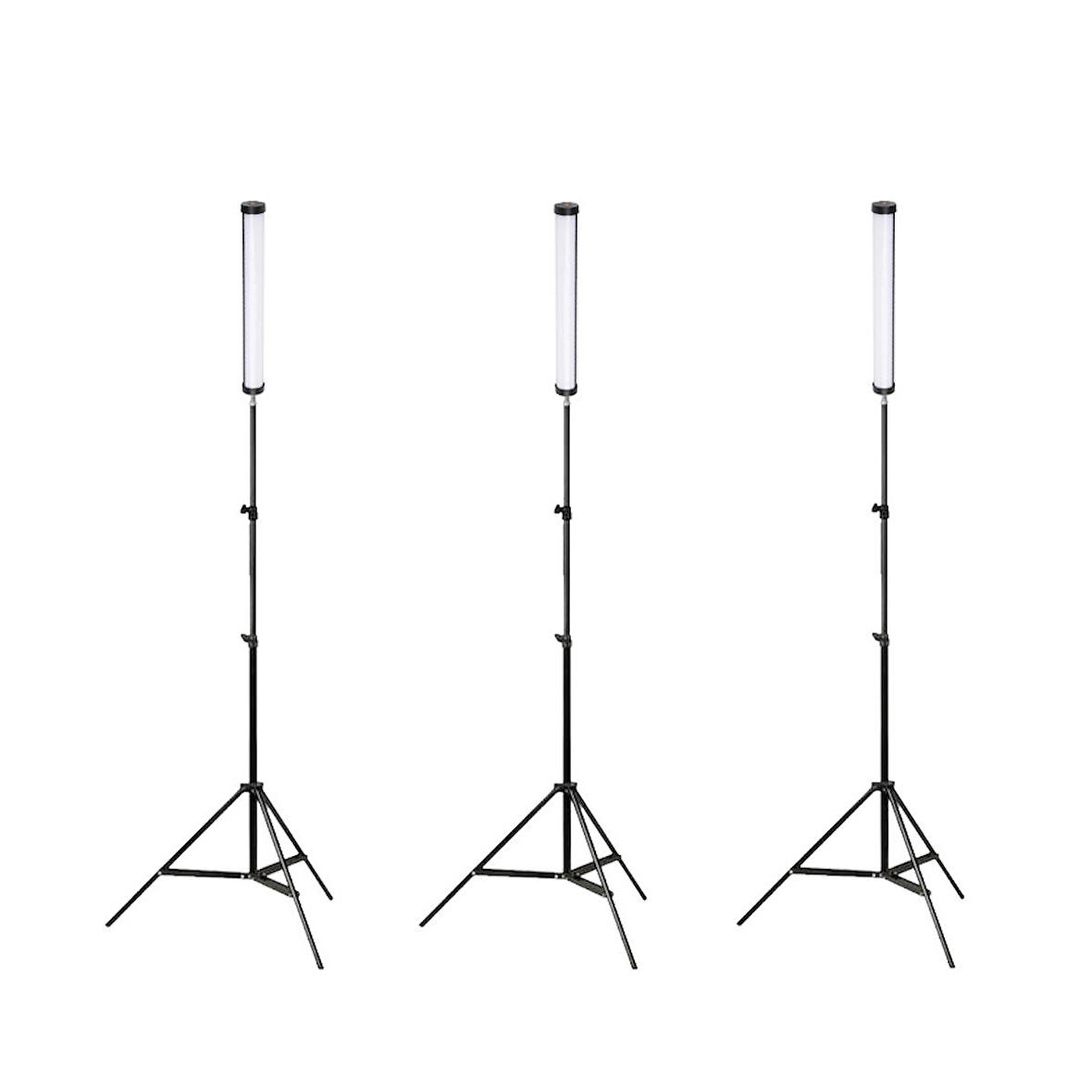 Gdx TB-30 RGB  Led Tüp Işık 3'lü Set