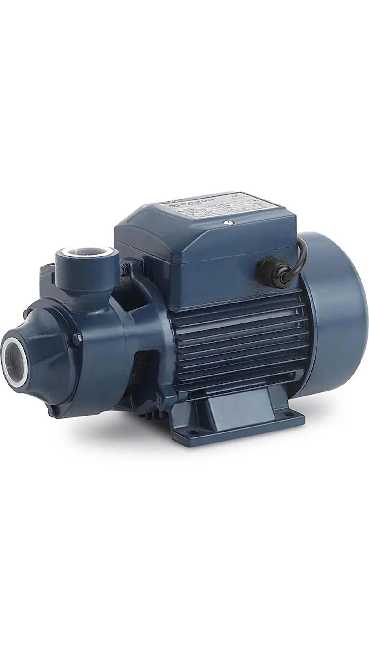 100% Bakır Sargı Qb 60 0.75 Hp 0.5kwsu Motoru Su Pompası Dinamo 220v