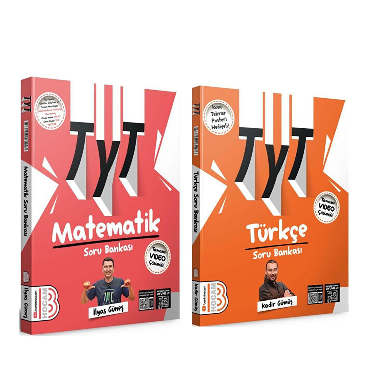 Benim Hocam 2025 TYT Türkçe ve Matematik Soru Bankası Seti 2 Kitap