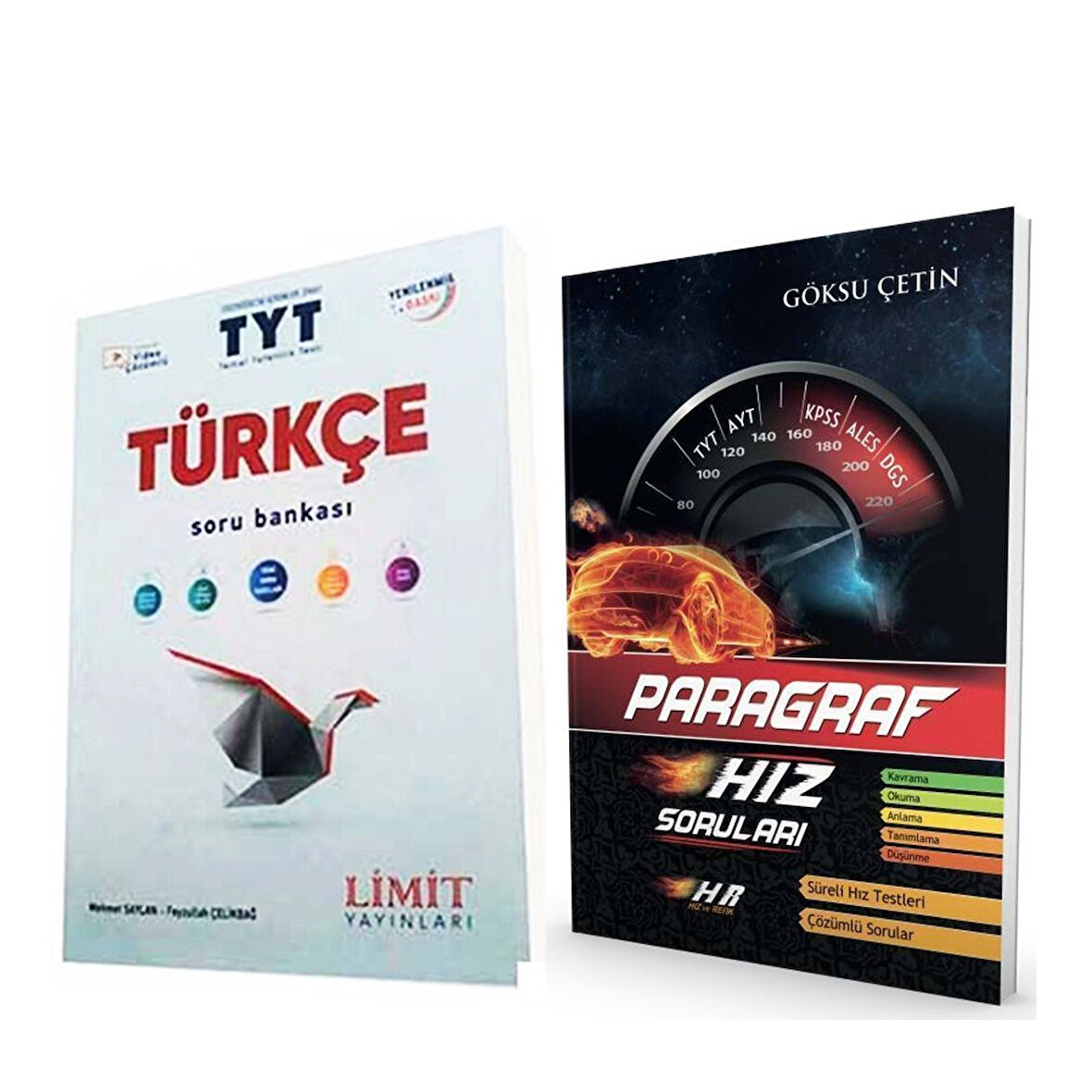Limit TYT Türkçe ve Hız Renk Paragraf Hız Soruları Seti 2 Kitap