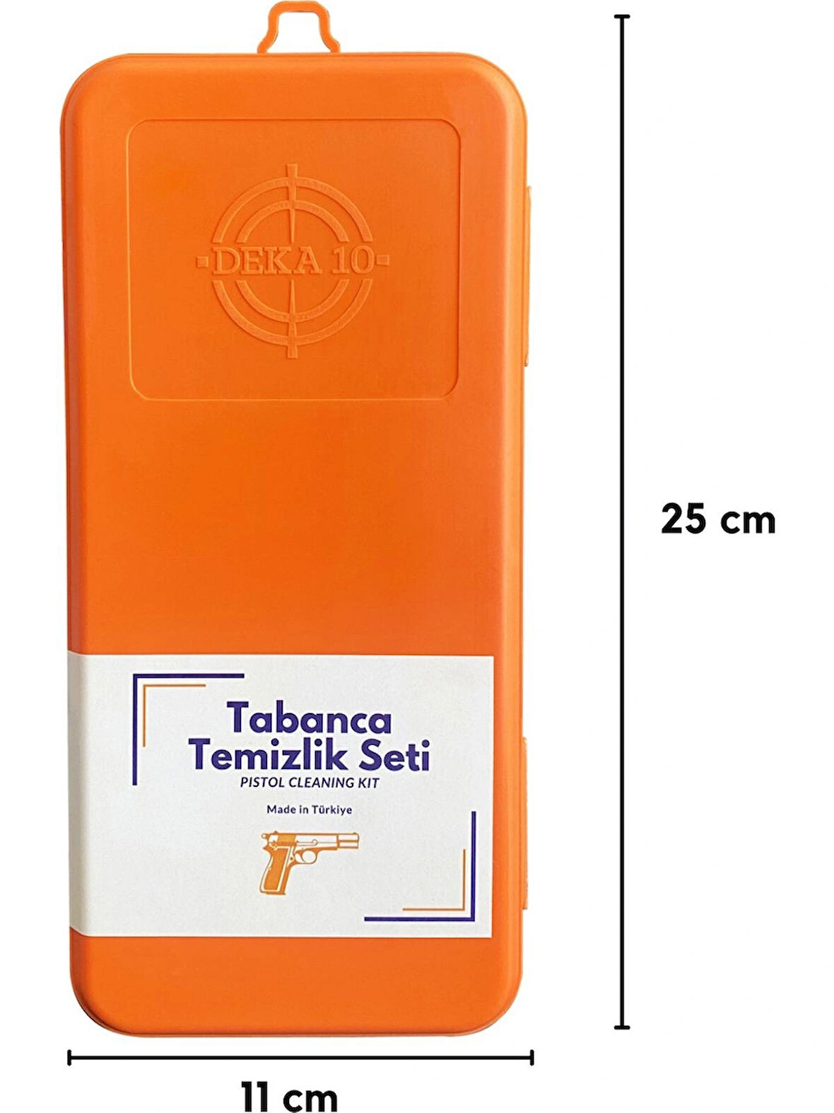 DEKA10 Tabanca Temizlik Seti Harbi Takımı 9MM