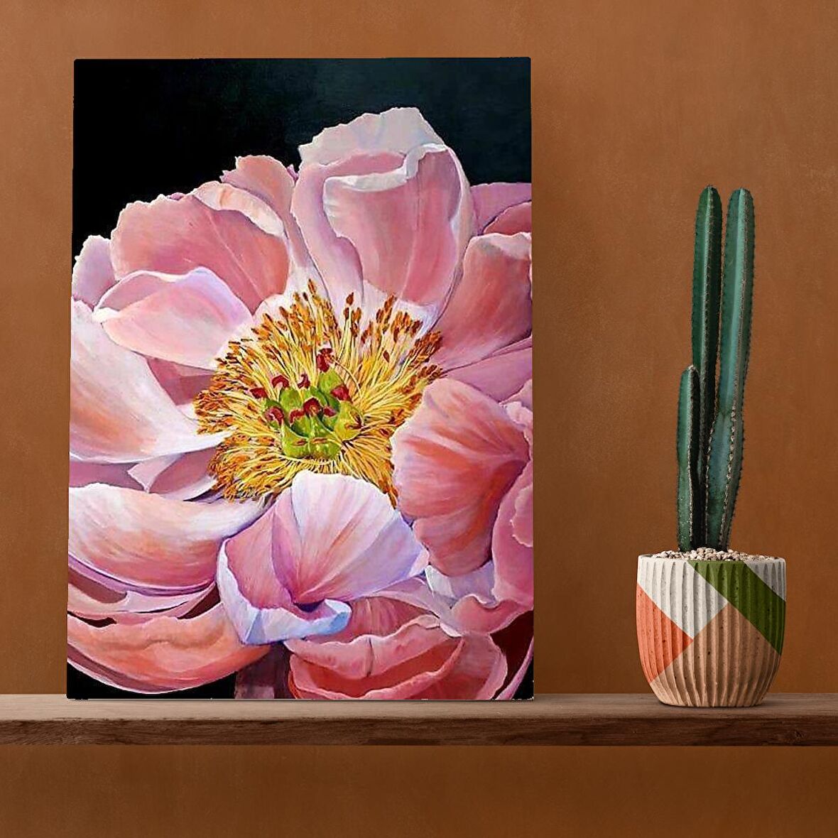 Tuval Üzerine Dijital Baskı Modern Sanatsal Kanvas Tablo 35x50 Tablo-A011