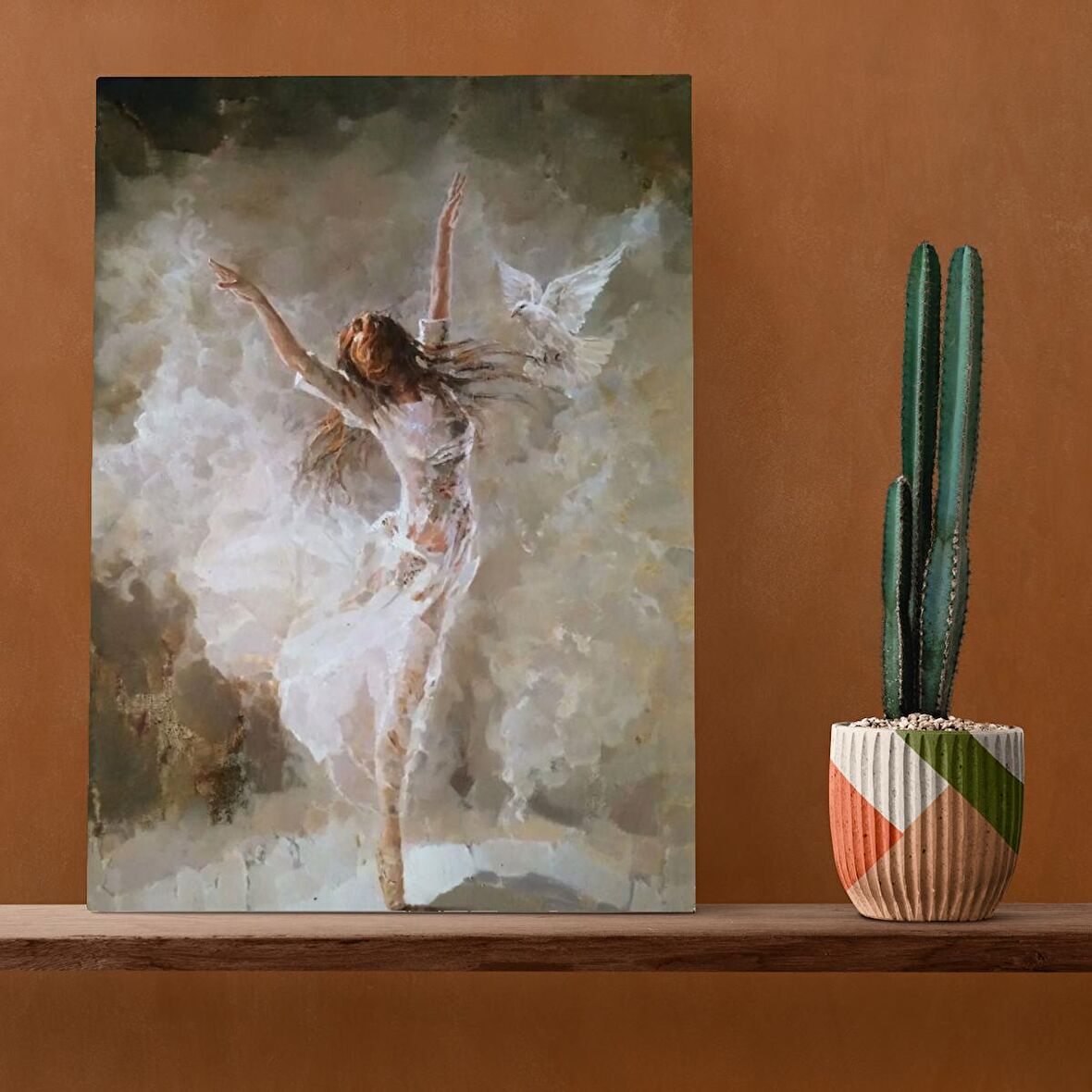 Tuval Üzerine Dijital Baskı Modern Sanatsal Kanvas Tablo 35x50 Tablo-A015