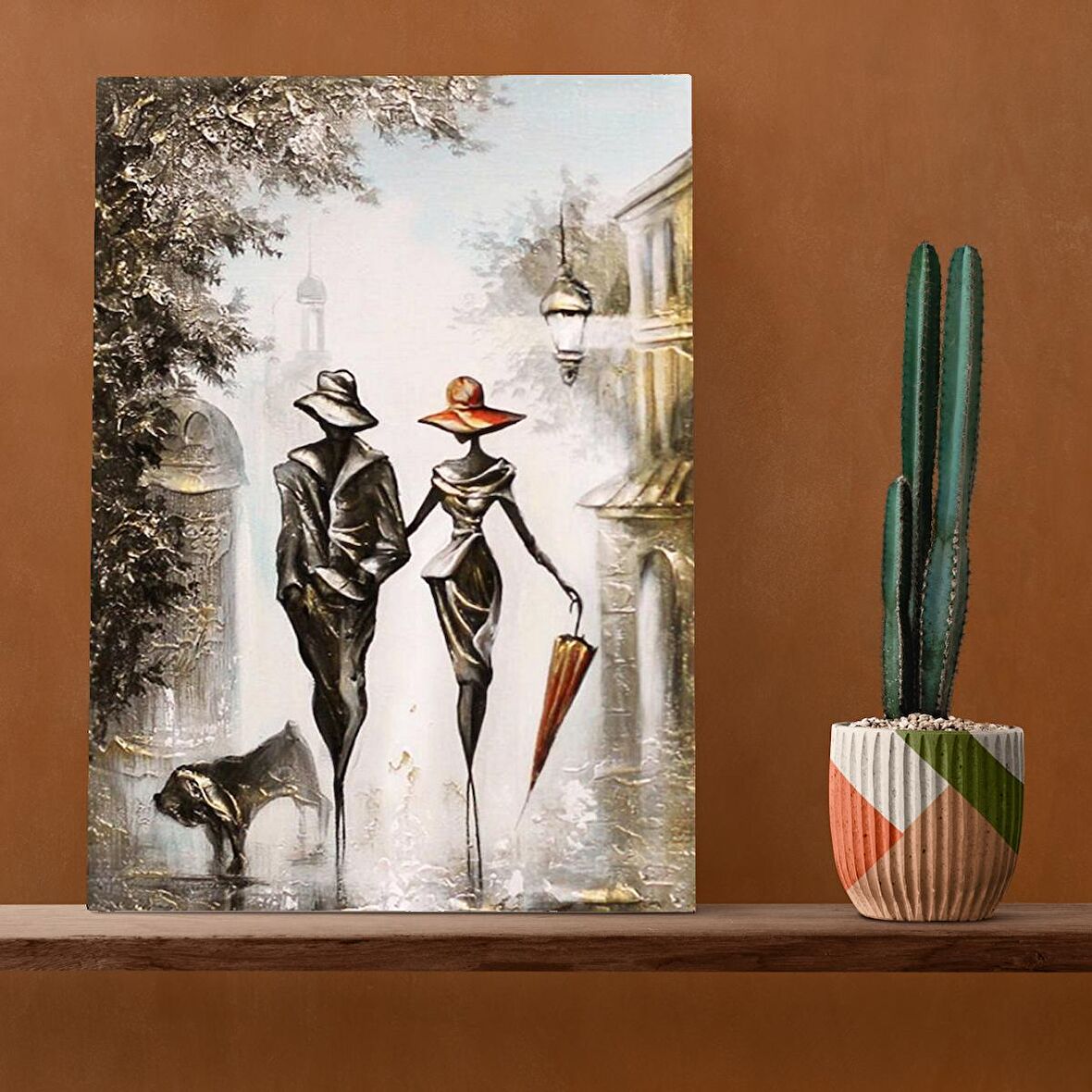 Tuval Üzerine Dijital Baskı Modern Sanatsal Kanvas Tablo 35x50 Tablo-A036